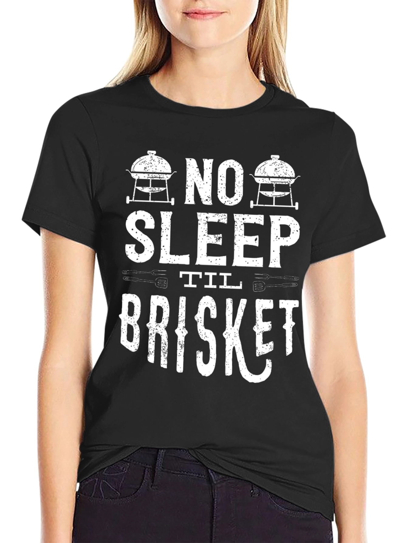 No Sleep Til Brisket Graphic T-Shirt