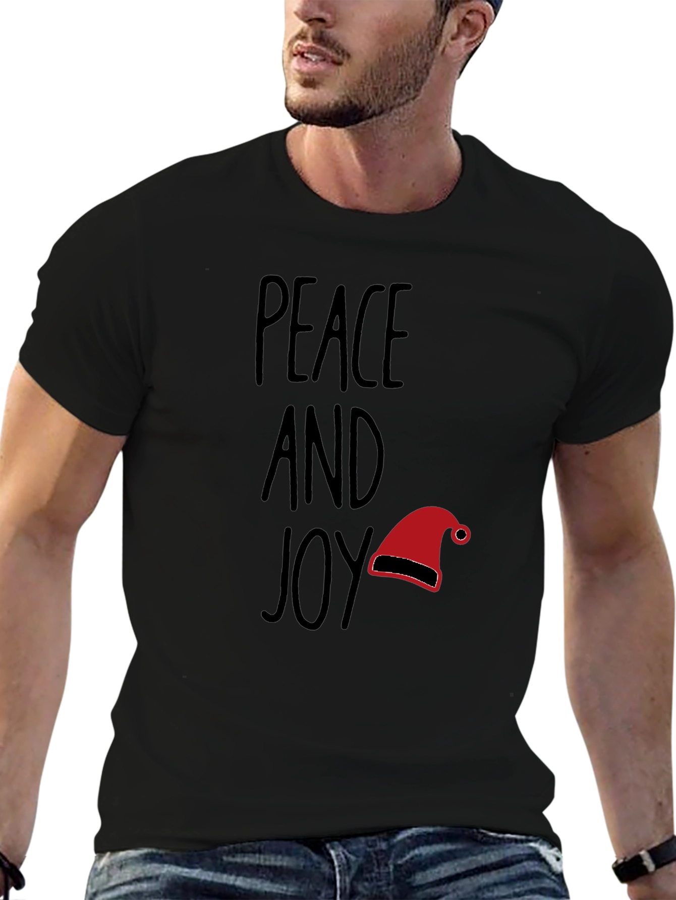 Peace And Joy Christmas T-Shirt