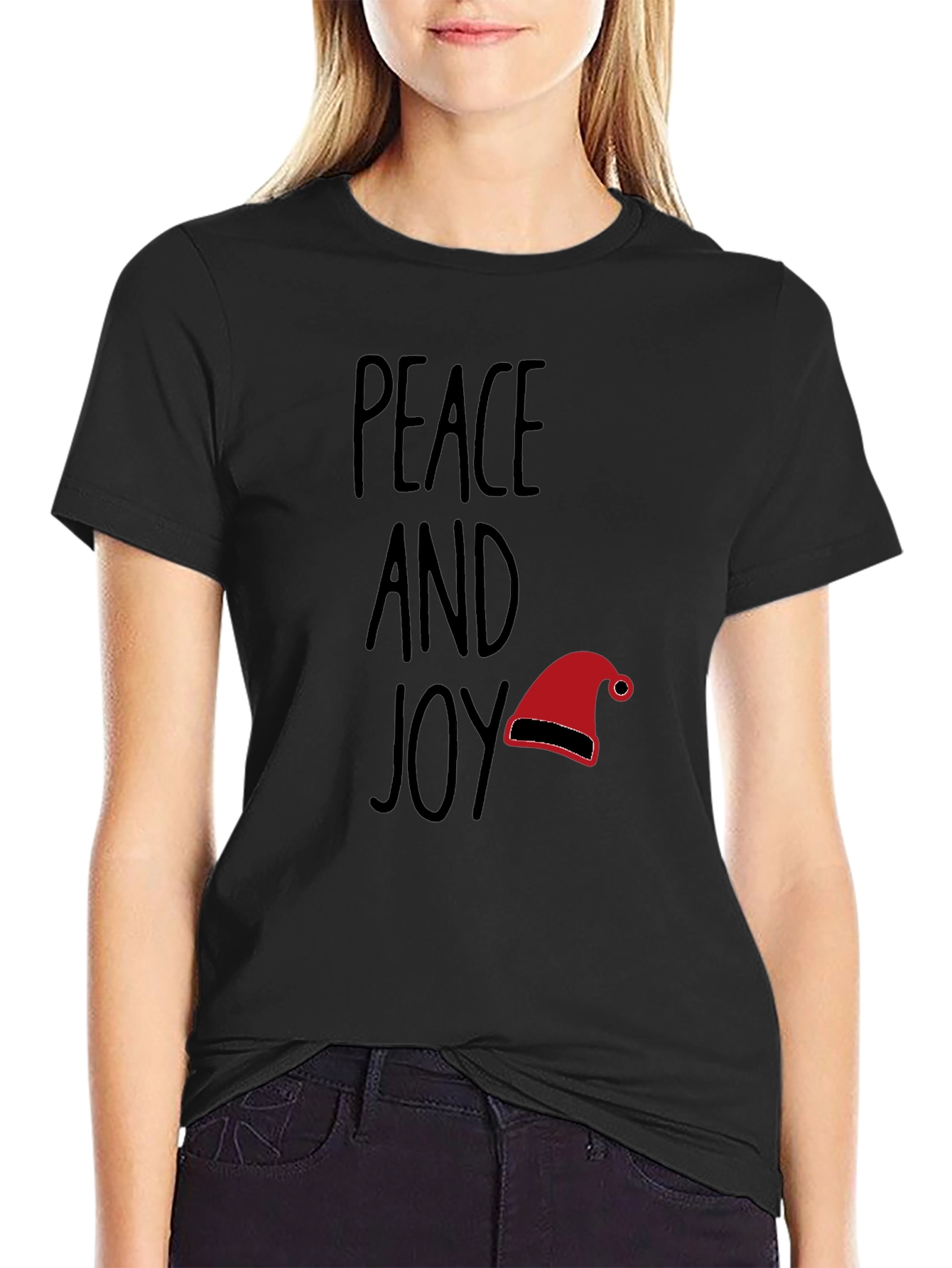 Peace And Joy Christmas T-Shirt