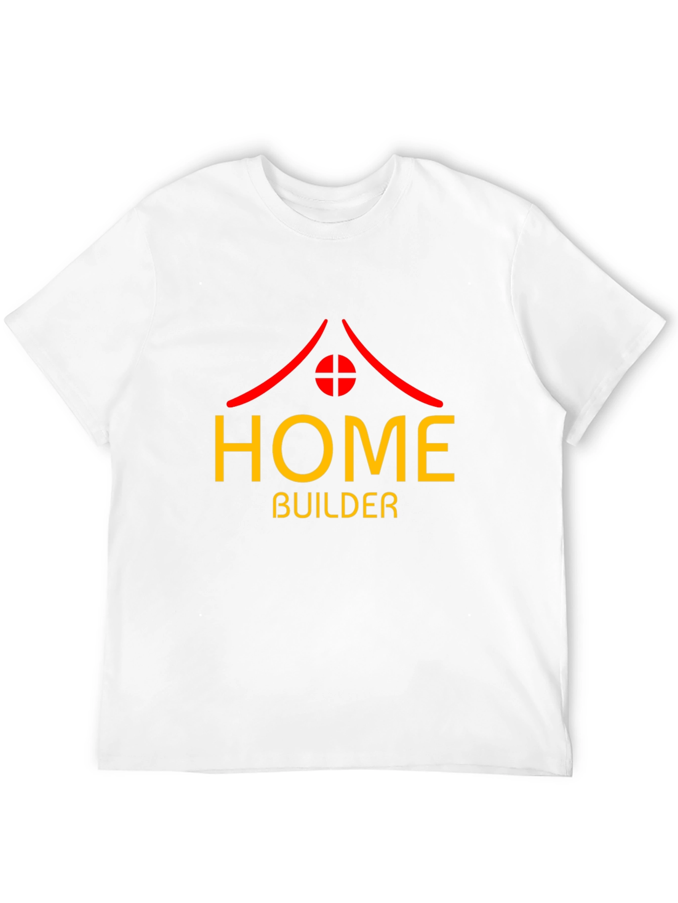 Home Builder Graphic Tee - Black Cotton T-Shirt