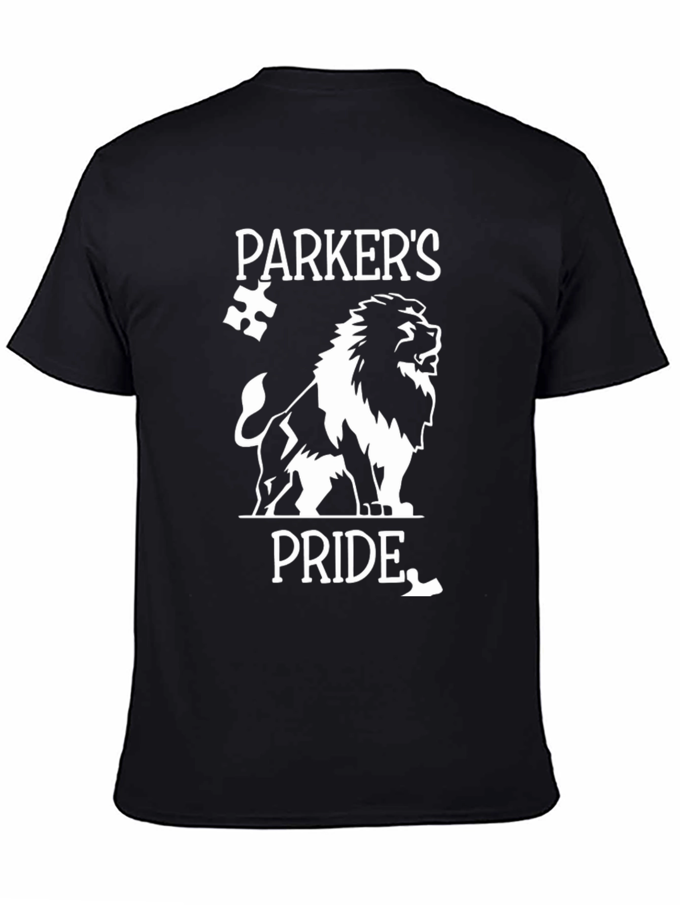 Parkers Pride Lion Graphic Tee - Black