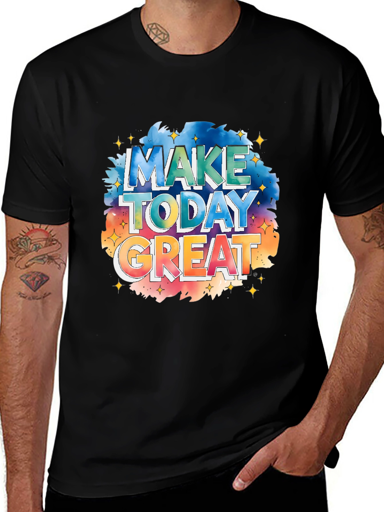 Inspirational Make Today Great Graphic Tee