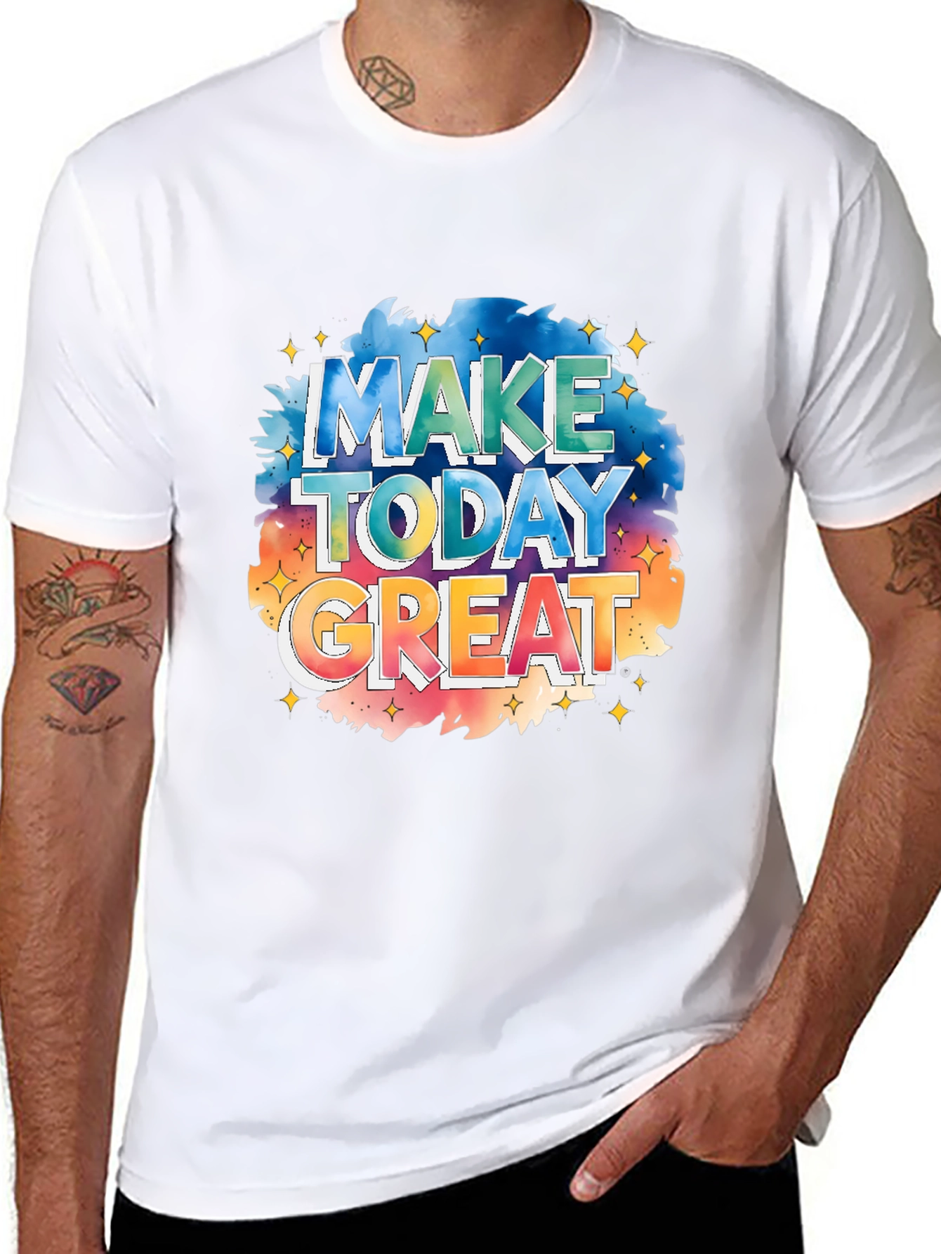 Inspirational Make Today Great Graphic Tee