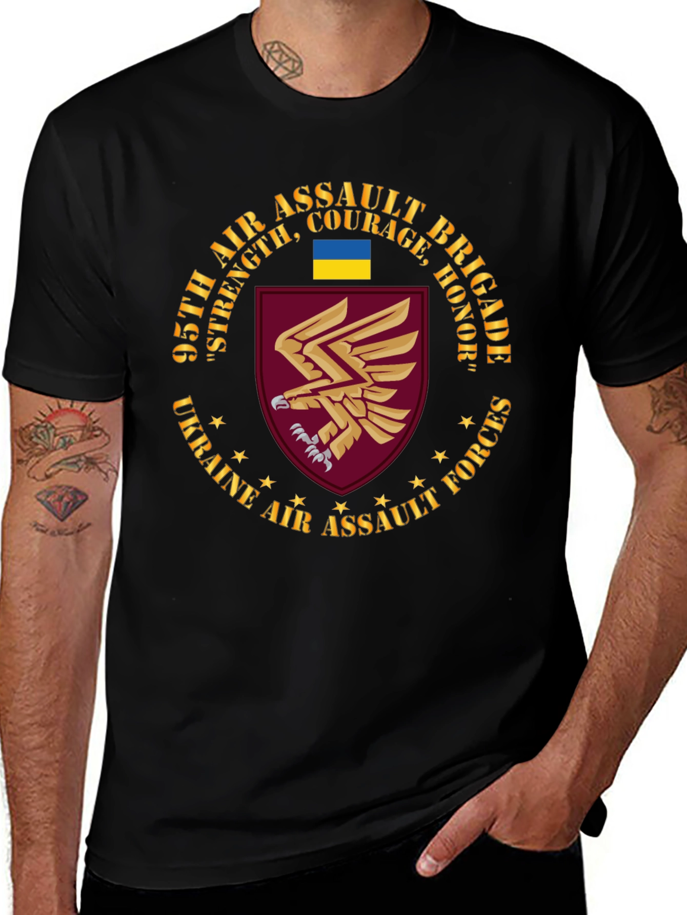 Ukraine 95th Air Assault Brigade T-Shirt