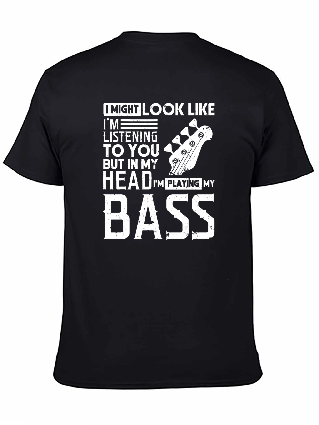 Bass Player Graphic T-Shirt - Musician Gift