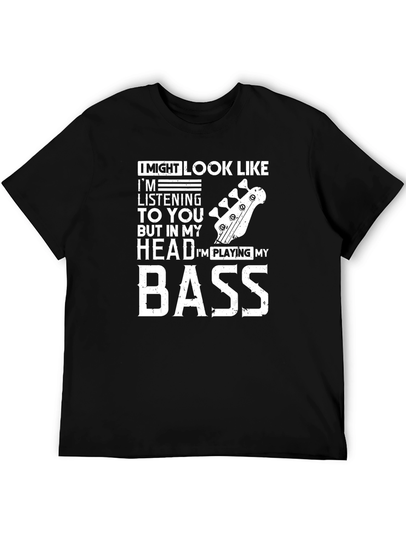 Bass Player Graphic T-Shirt - Musician Gift