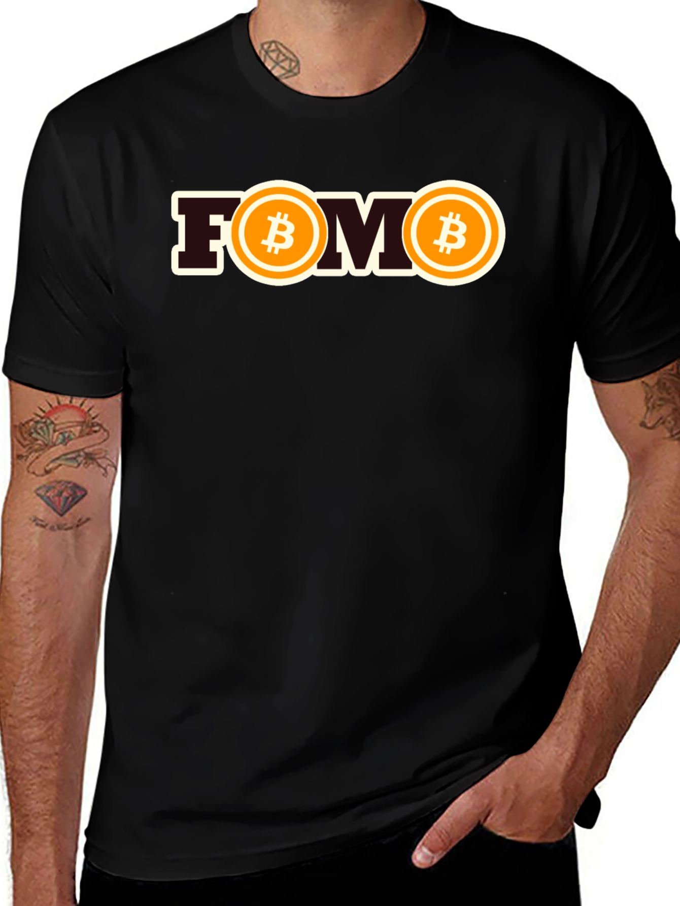 FOMO Bitcoin T-Shirt - Crypto Investor Tee