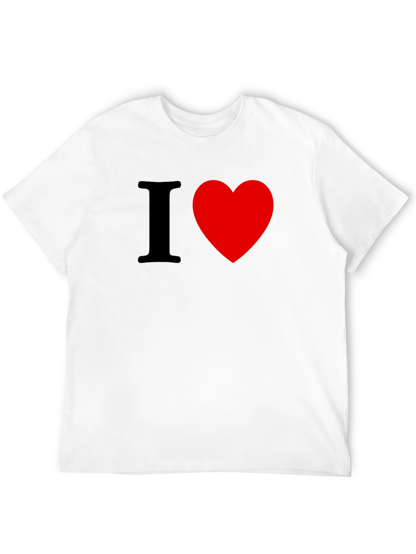 I Heart [Love] Black T-Shirt