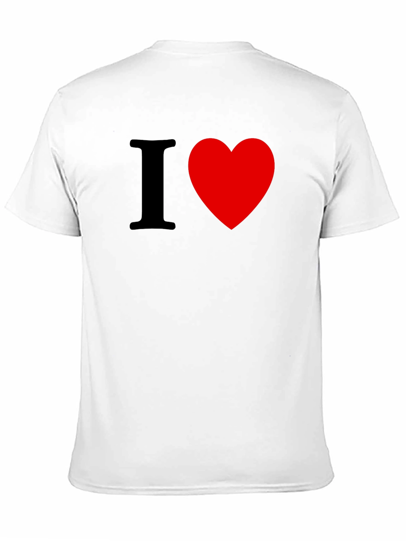 I Heart [Love] Black T-Shirt