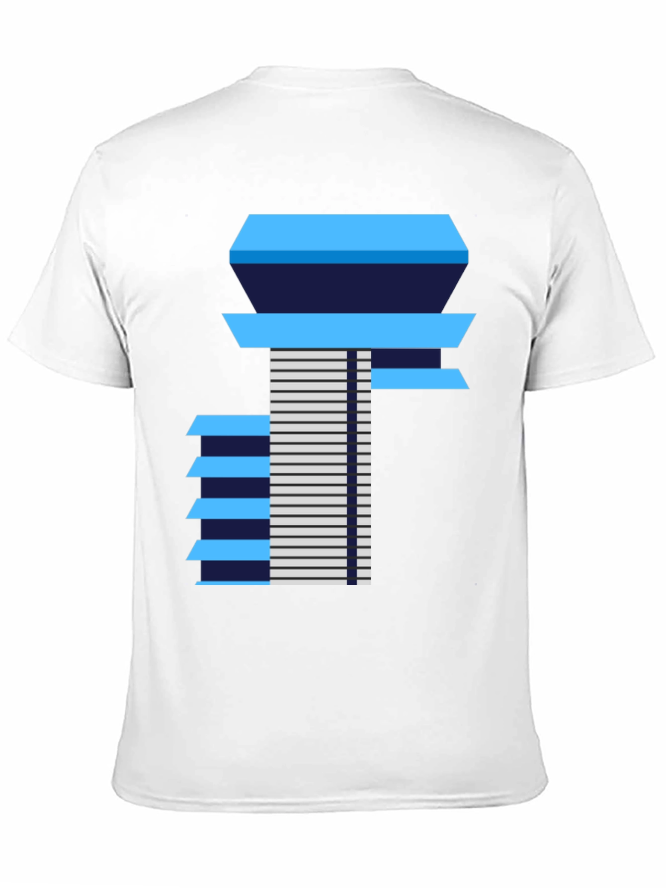 Modernist Building Graphic Tee - Black