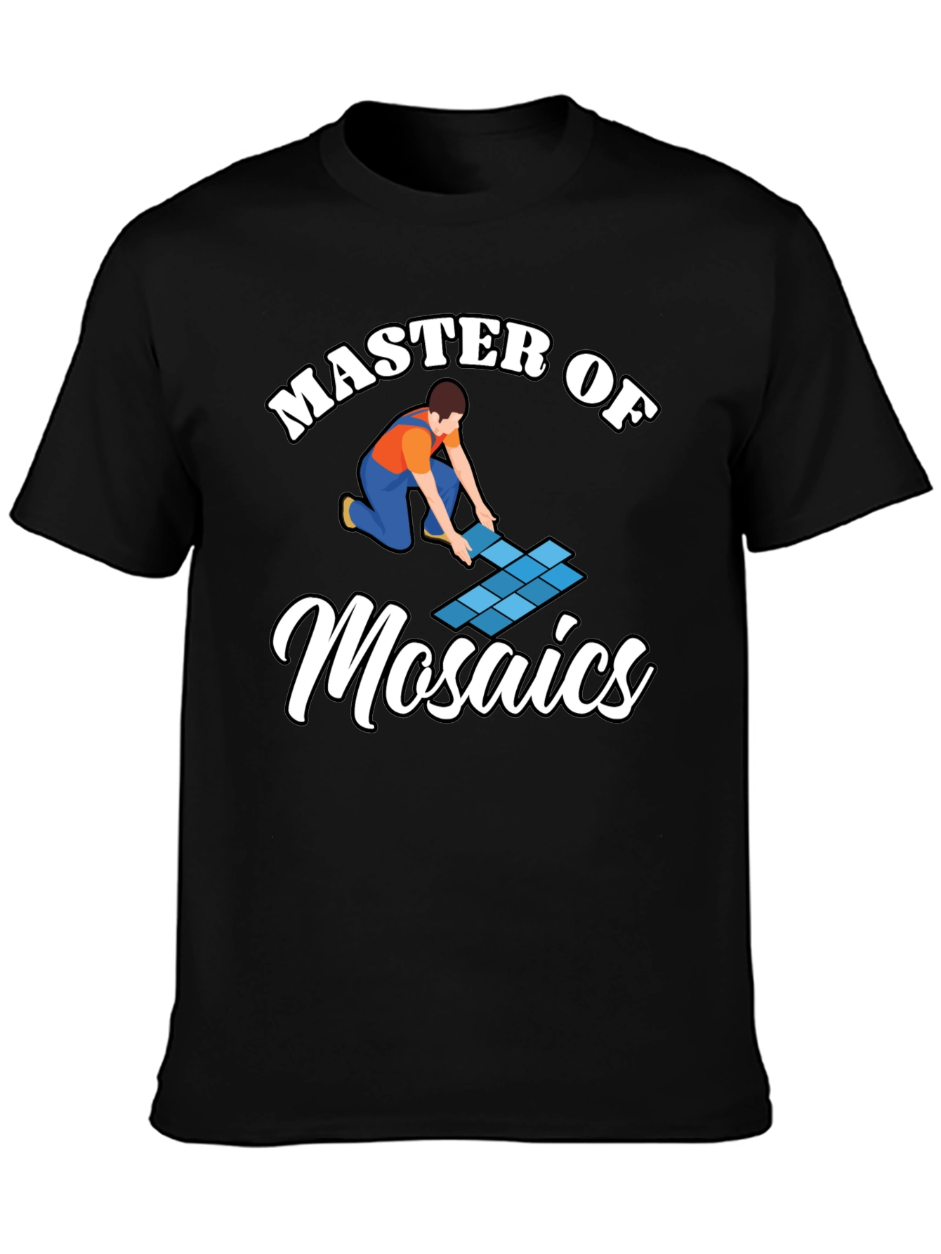 Master of Mosaics Graphic T-Shirt - Tile Setter Tee