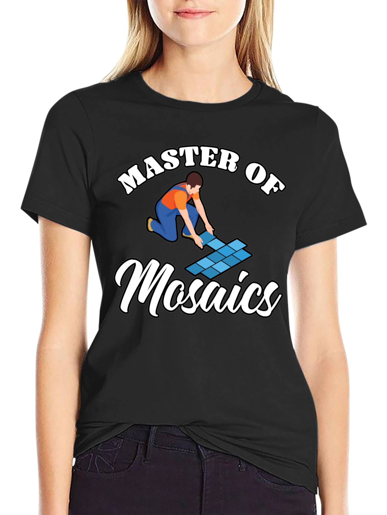 Master of Mosaics Graphic T-Shirt - Tile Setter Tee