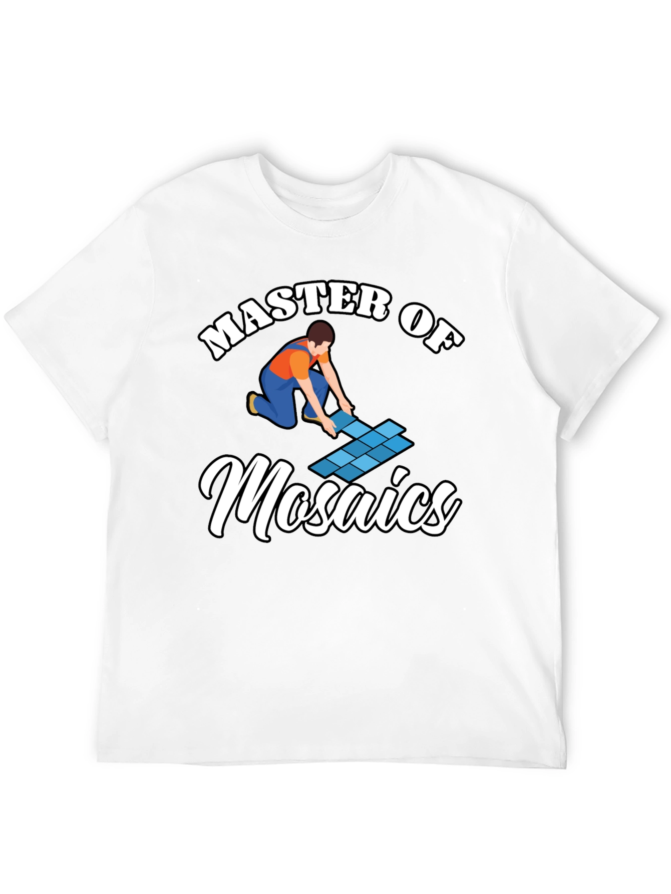 Master of Mosaics Graphic T-Shirt - Tile Setter Tee