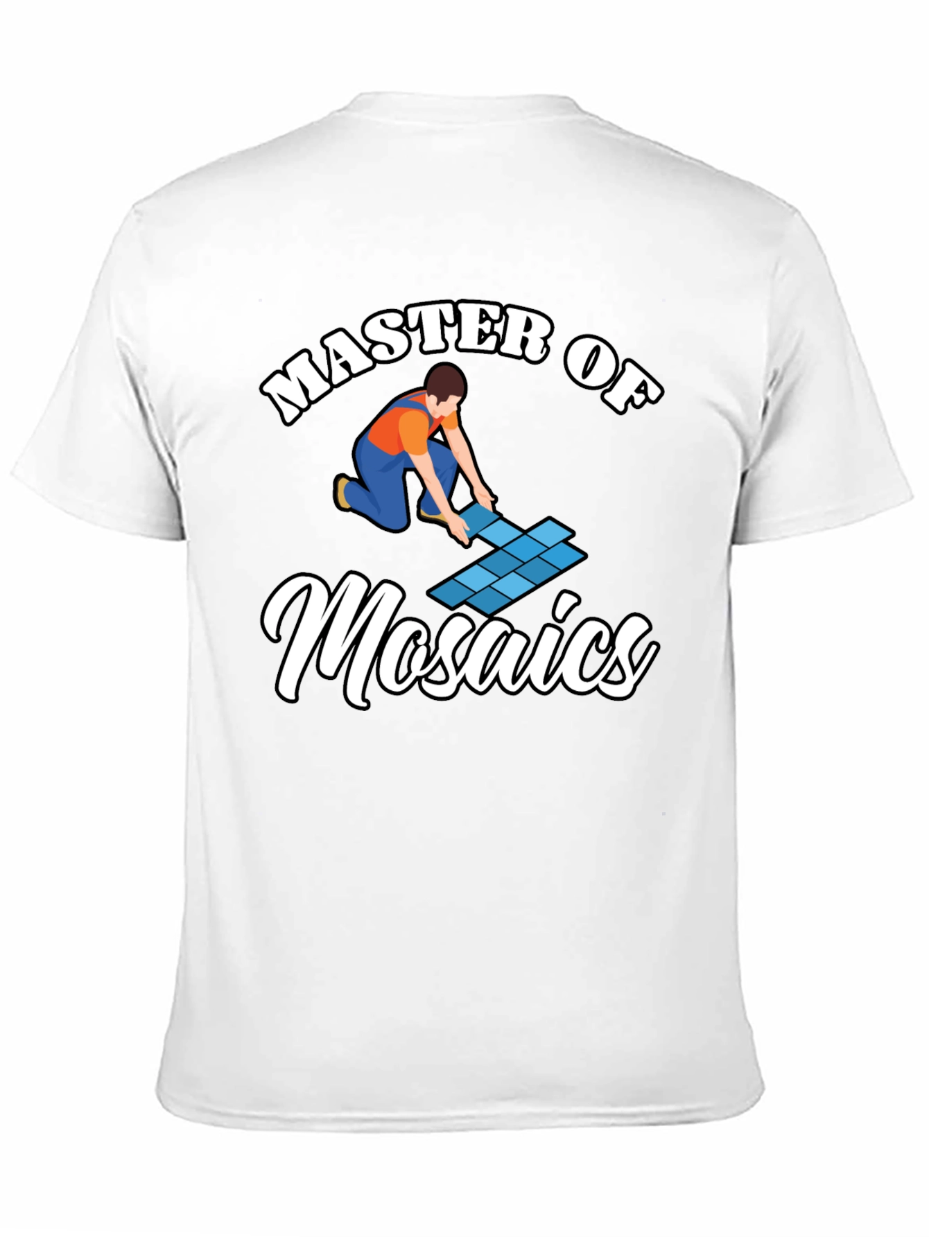 Master of Mosaics Graphic T-Shirt - Tile Setter Tee
