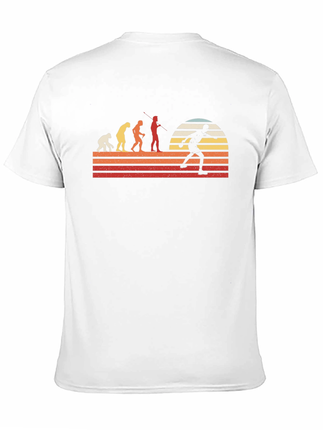 Evolution of Bowling Graphic Tee - Black