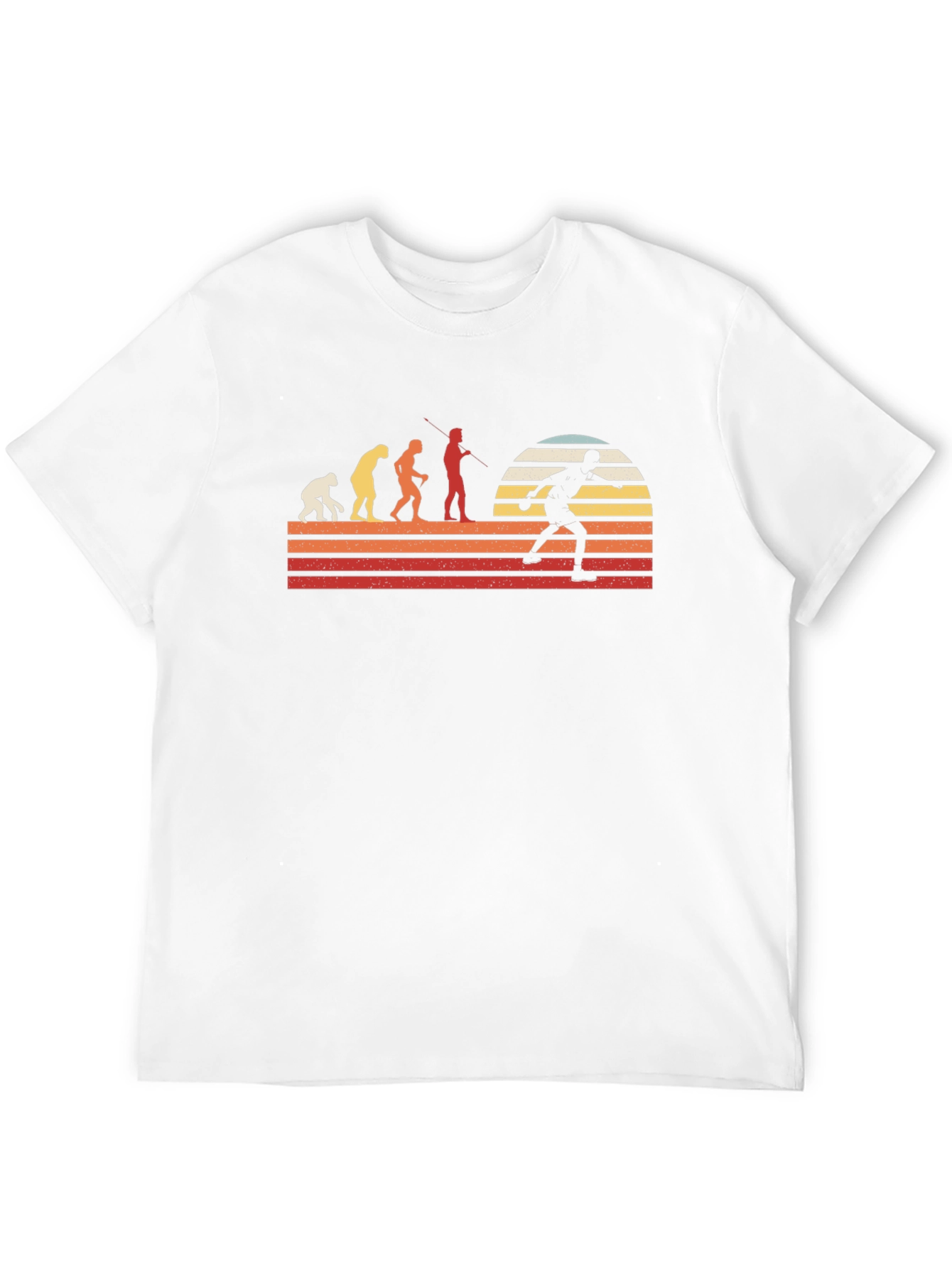 Evolution of Bowling Graphic Tee - Black