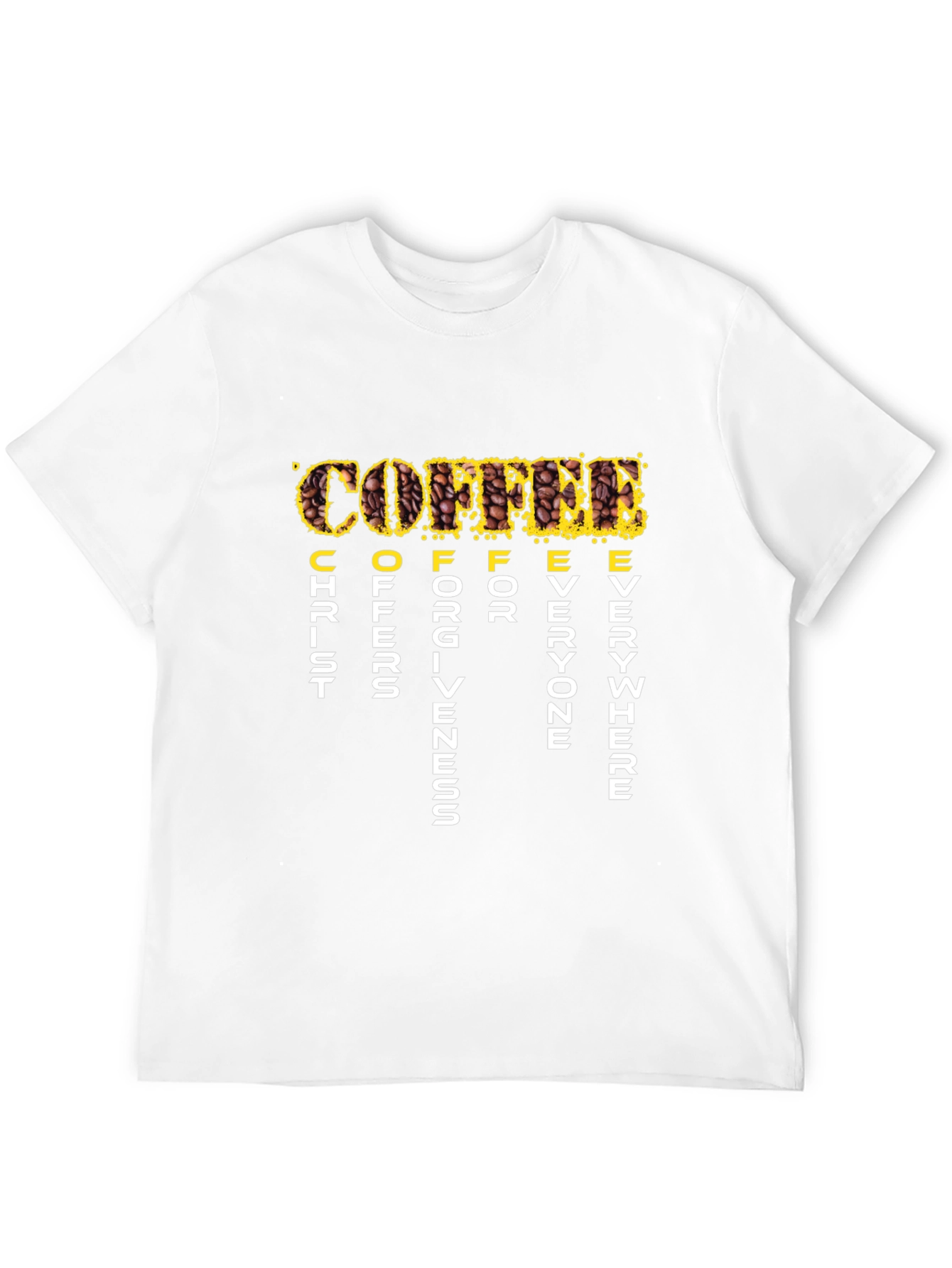 Coffee Christ Offers Forgiveness T-Shirt