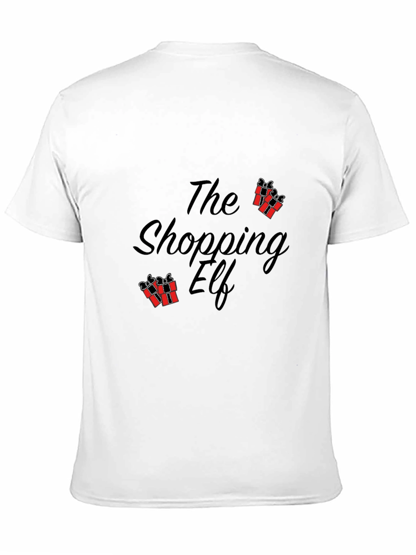 The Shopping Elf Graphic Tee - Black