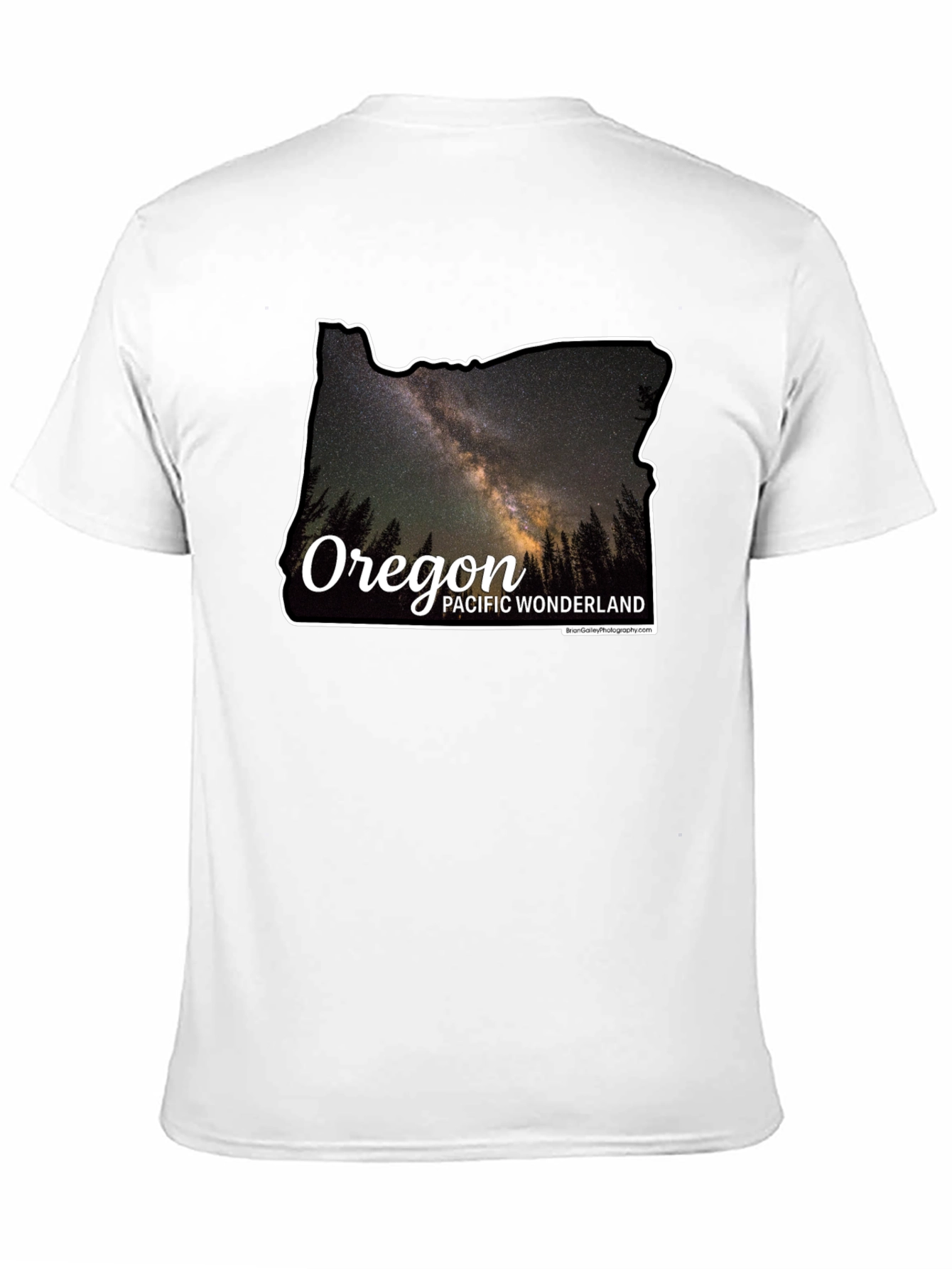 Oregon Galaxy Graphic T-Shirt - Pacific Wonderland