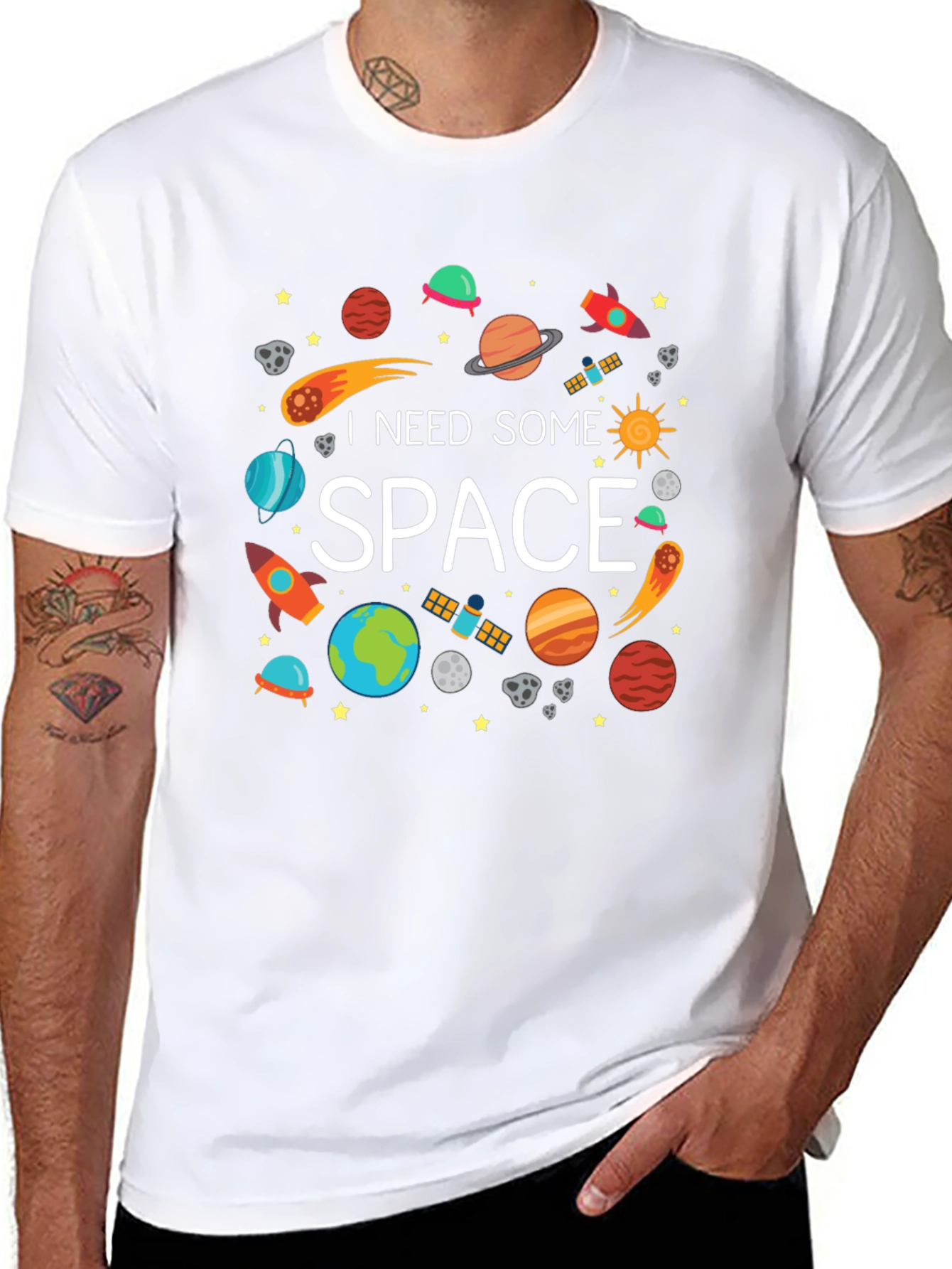 I Need Some Space Graphic T-Shirt