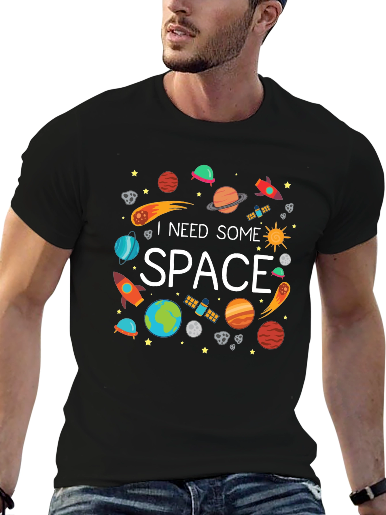 I Need Some Space Graphic T-Shirt