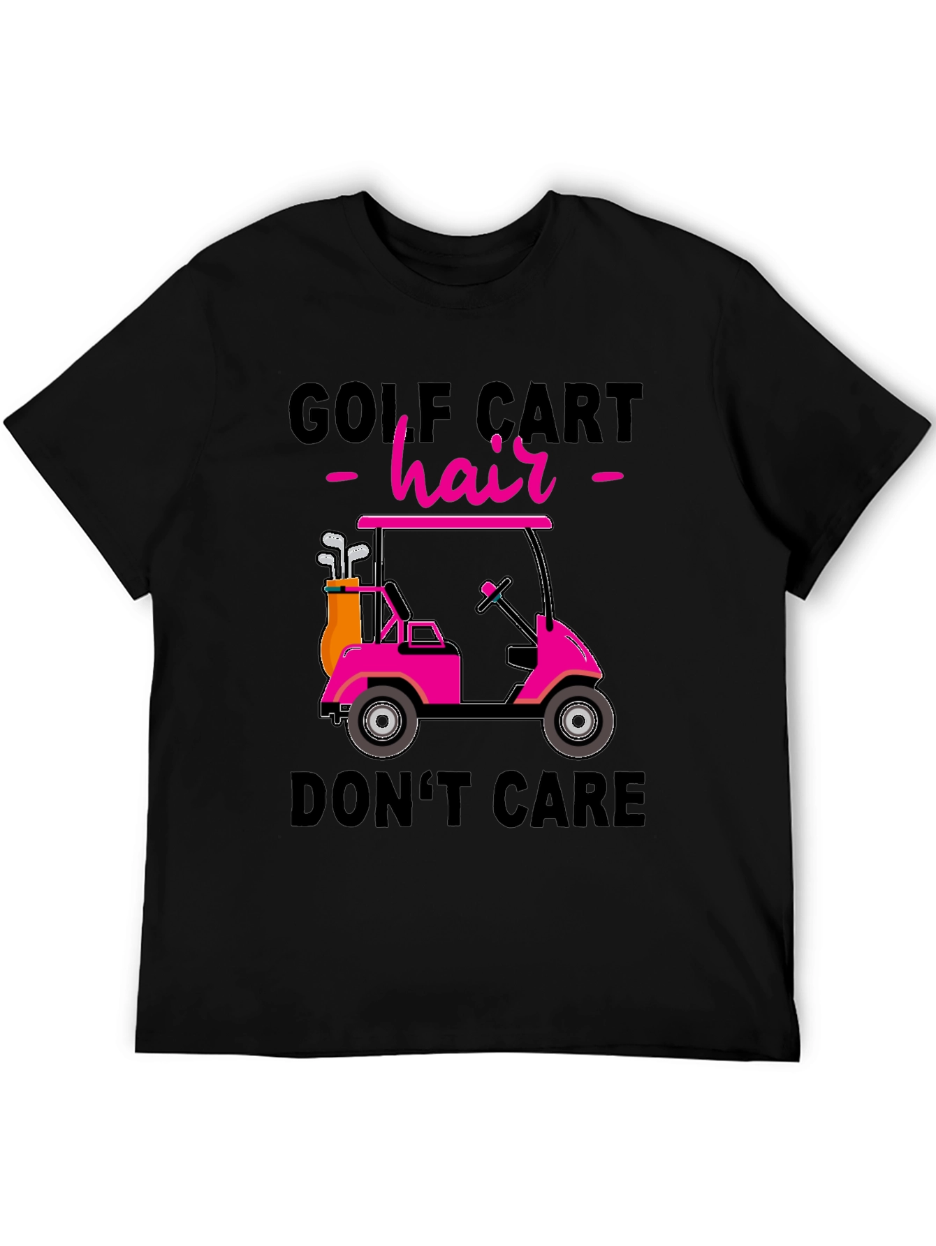 Golf Cart Hair T-Shirt
