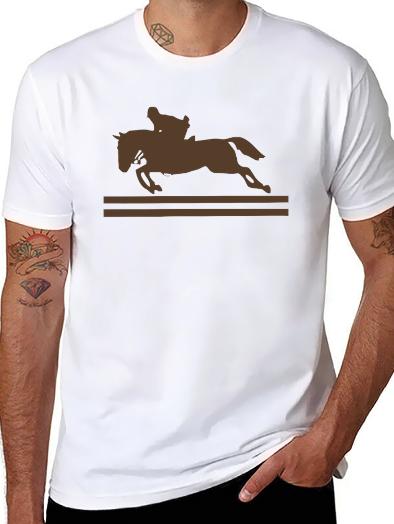 Equestrian Horse Riding T-Shirt