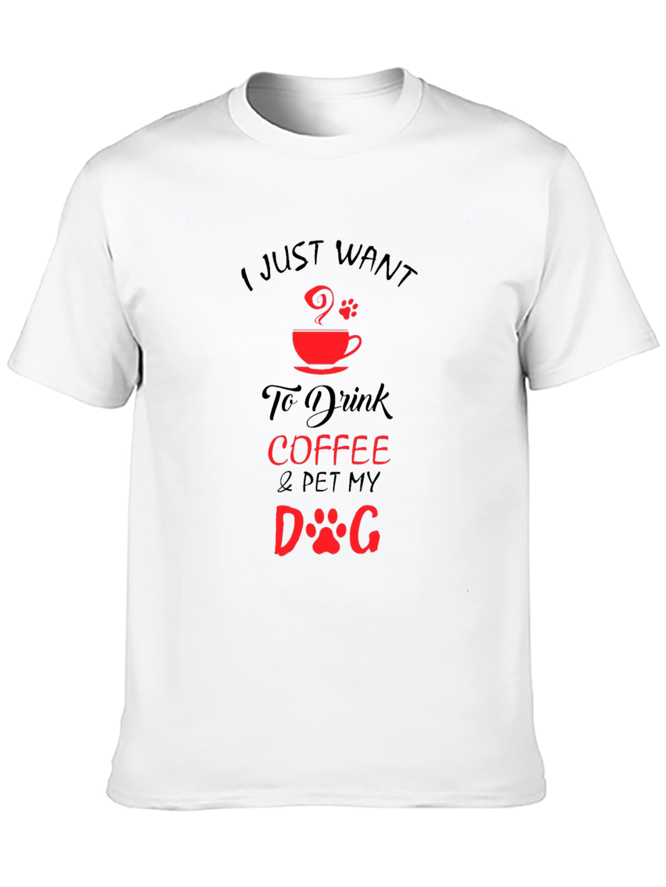 Coffee and Dog Lover T-Shirt