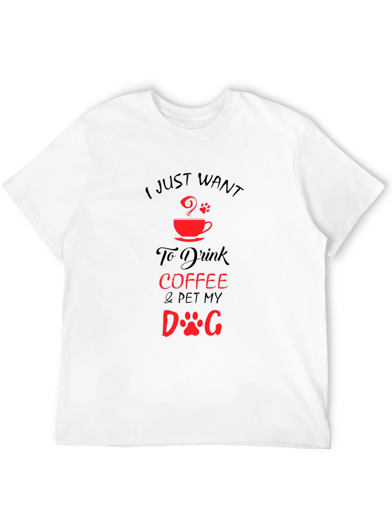 Coffee and Dog Lover T-Shirt