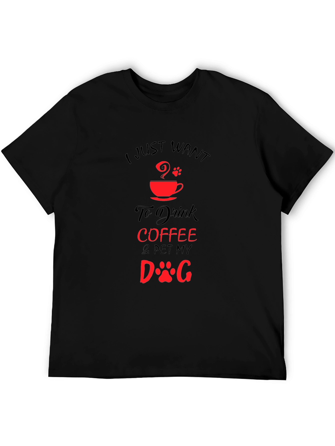 Coffee and Dog Lover T-Shirt