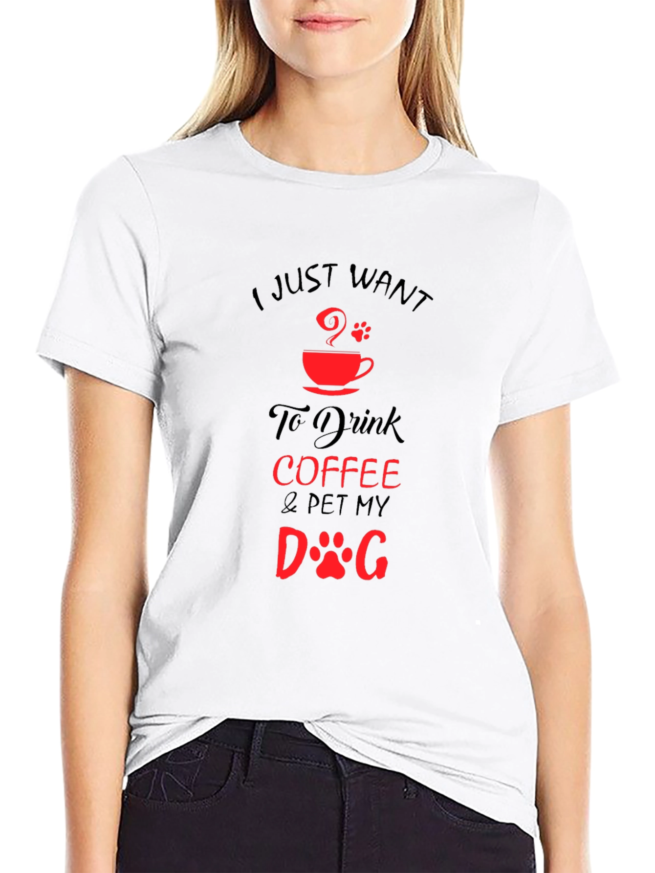 Coffee and Dog Lover T-Shirt