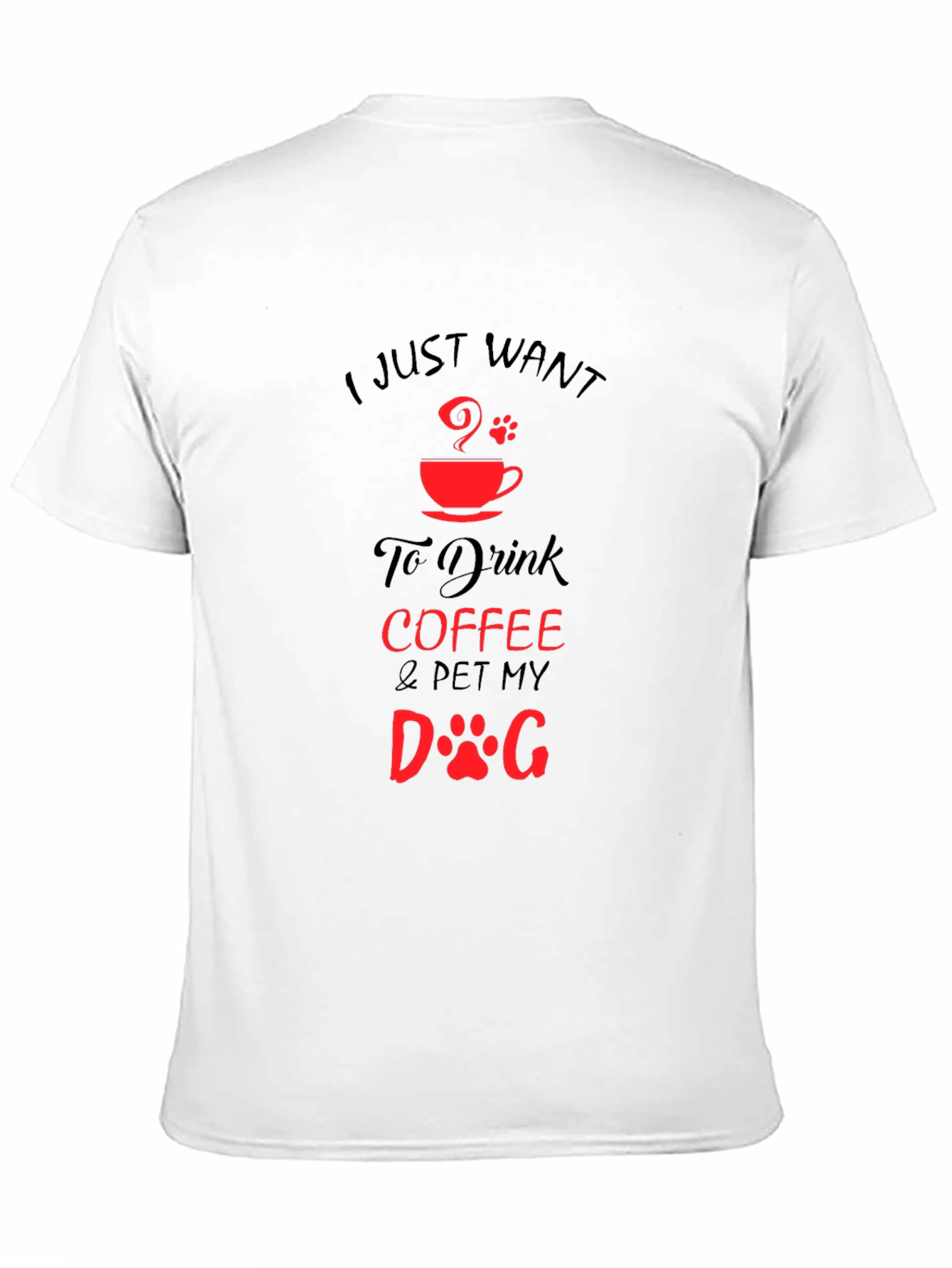 Coffee and Dog Lover T-Shirt