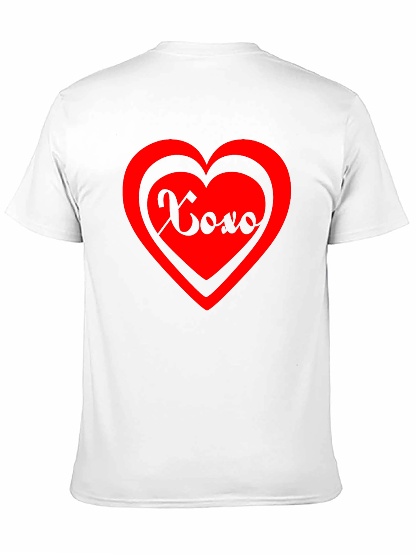XOXO Heart Graphic Tee - Black