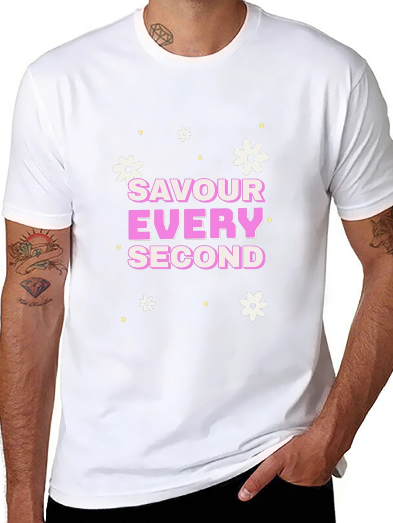 Savour Every Second Graphic Tee