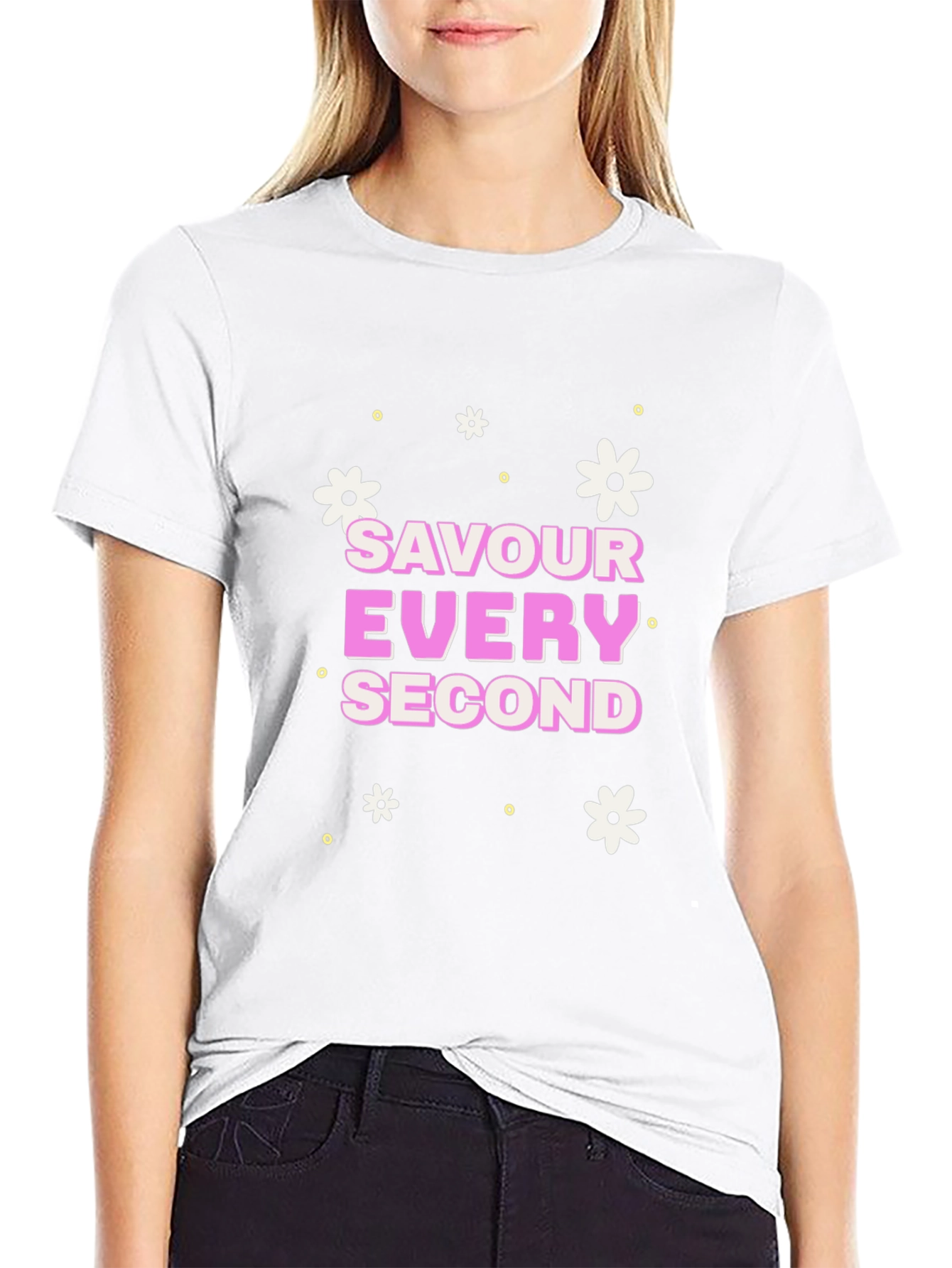 Savour Every Second Graphic Tee