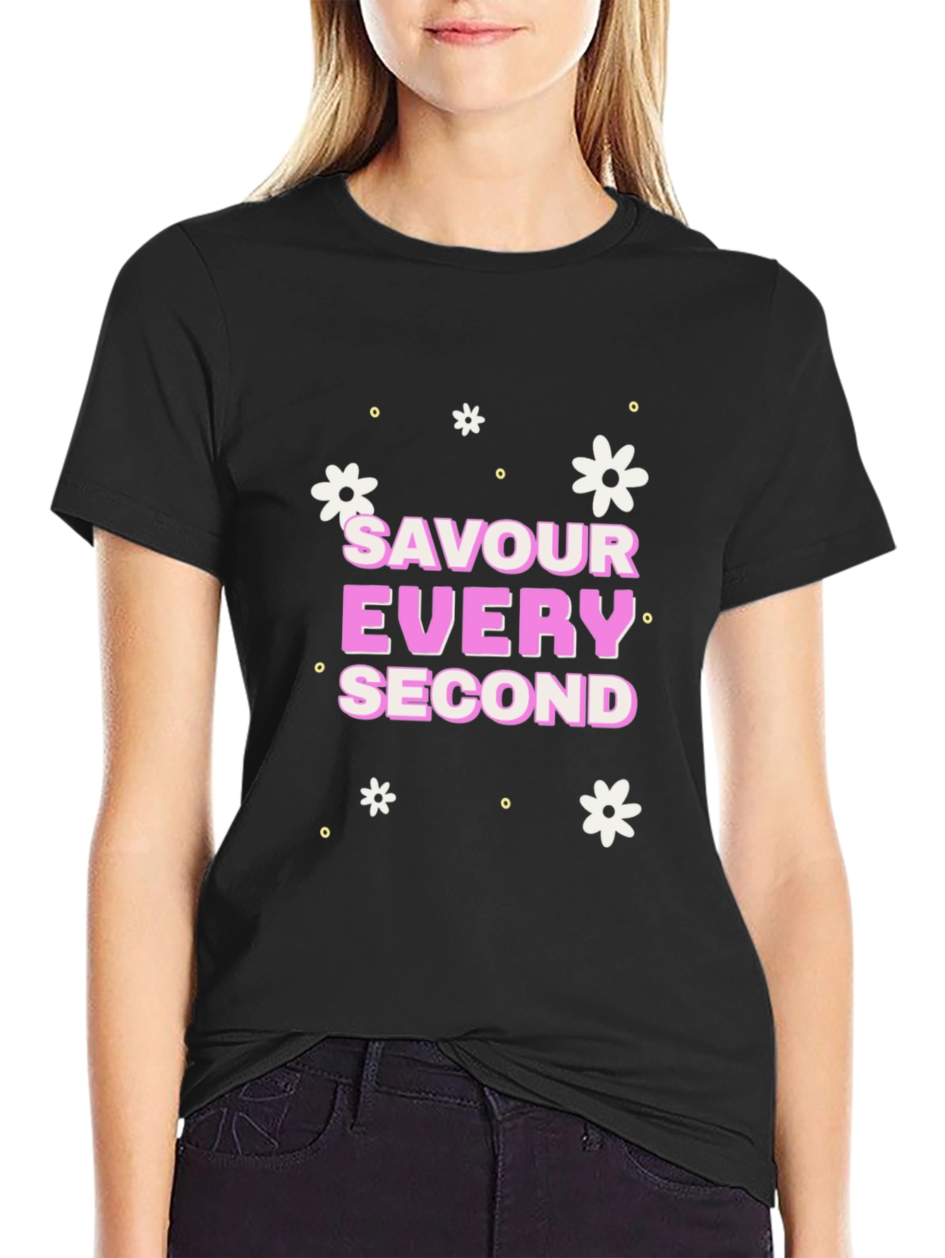 Savour Every Second Graphic Tee