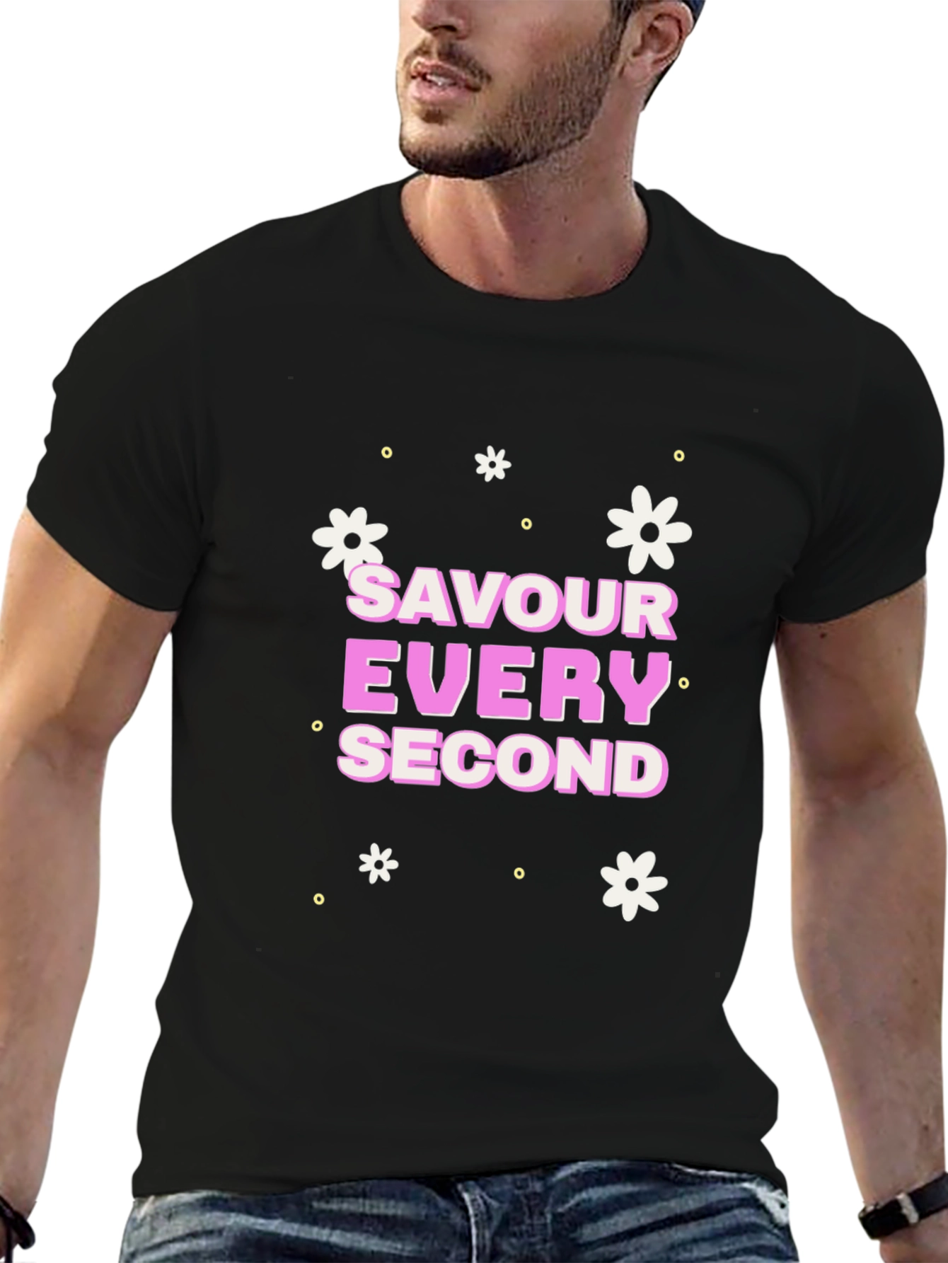 Savour Every Second Graphic Tee
