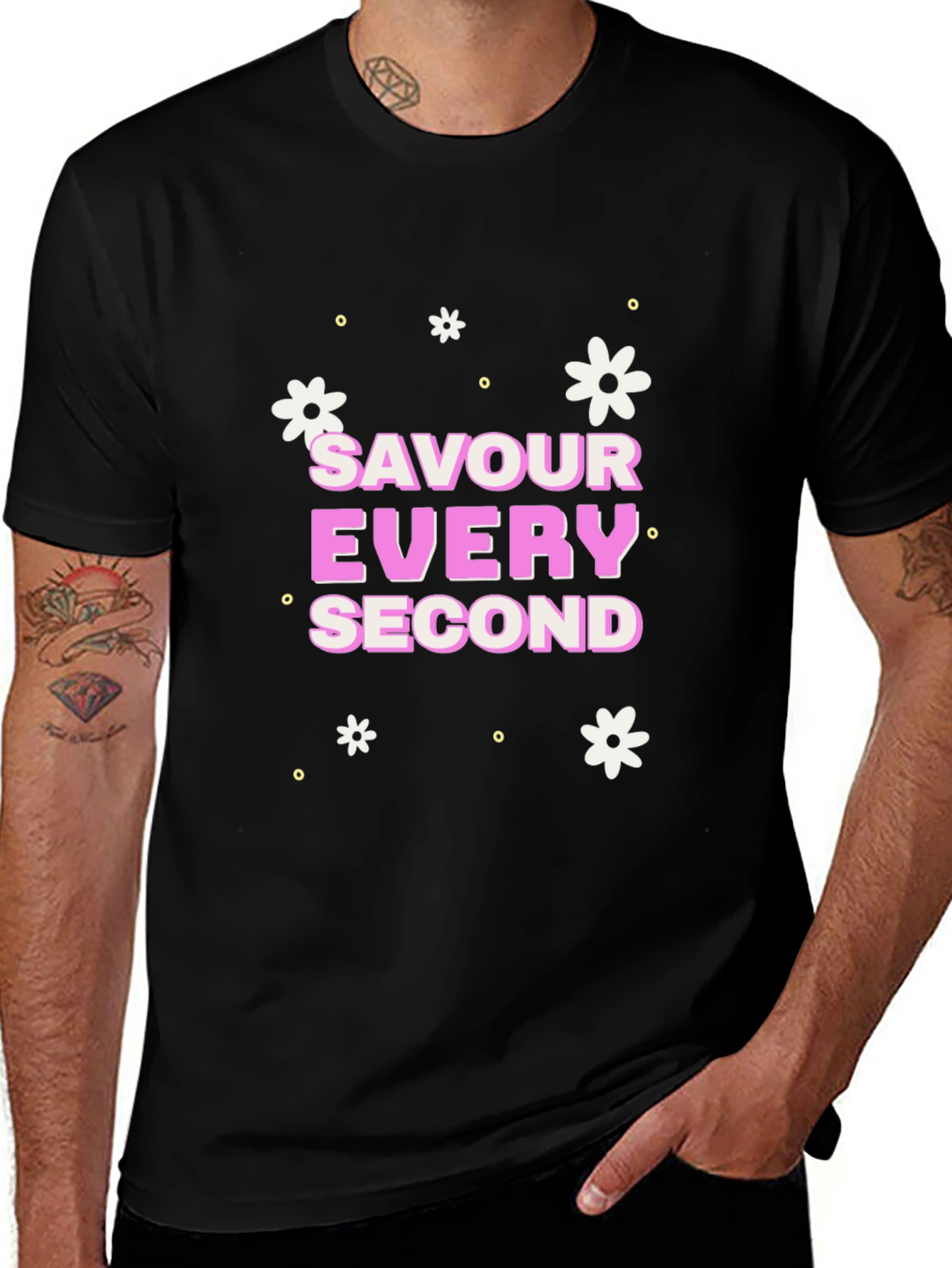Savour Every Second Graphic Tee