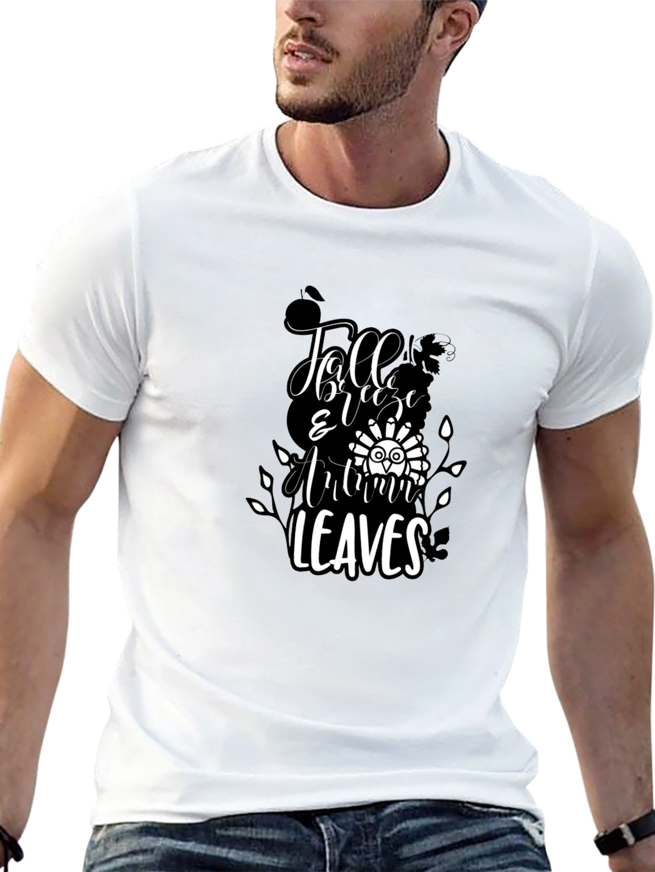 Fall Breeze & Autumn Leaves T-Shirt