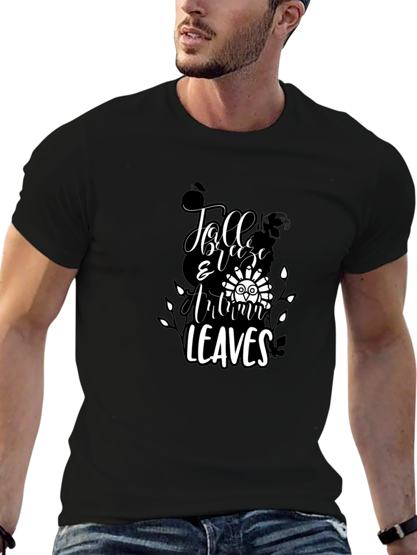 Fall Breeze & Autumn Leaves T-Shirt