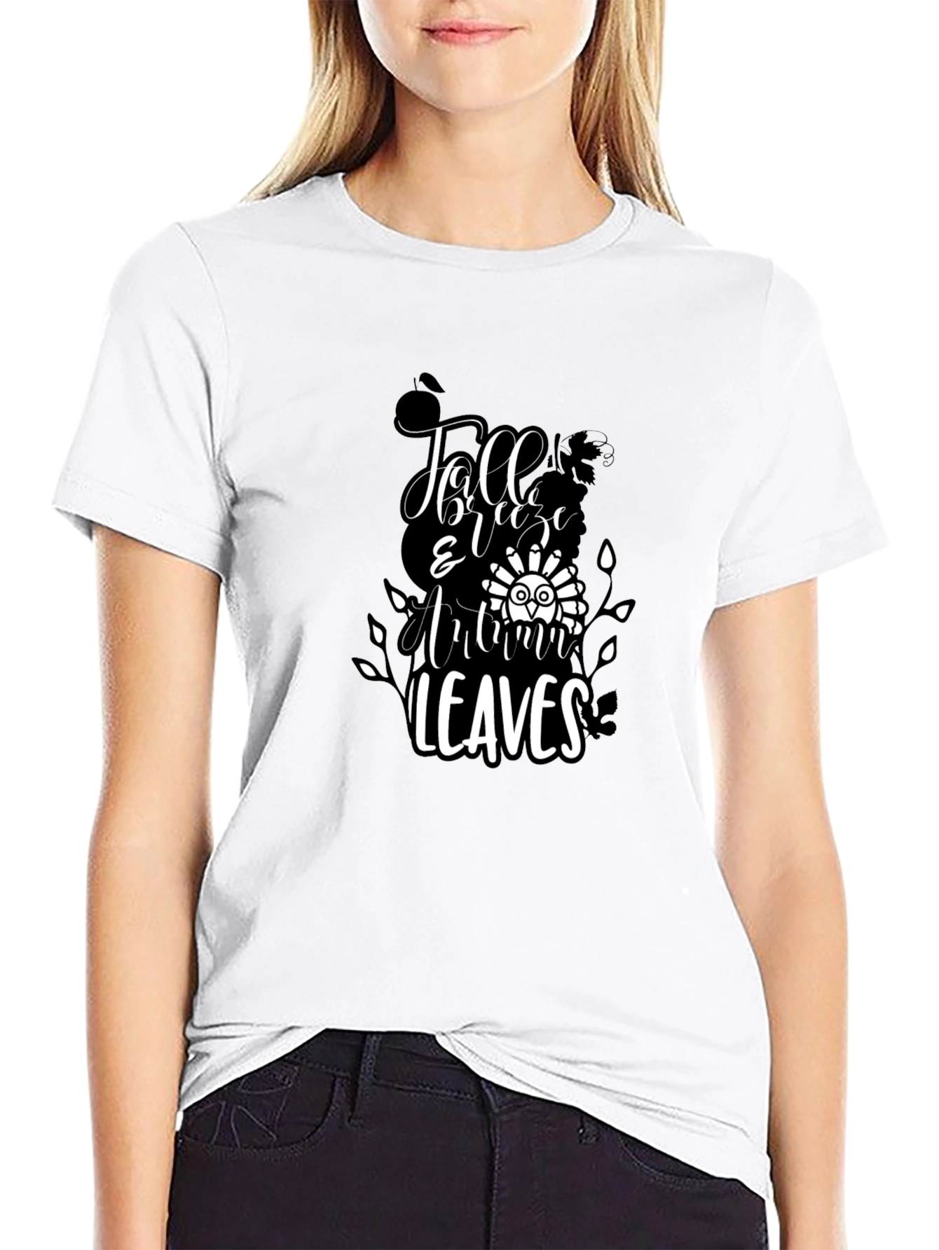 Fall Breeze & Autumn Leaves T-Shirt