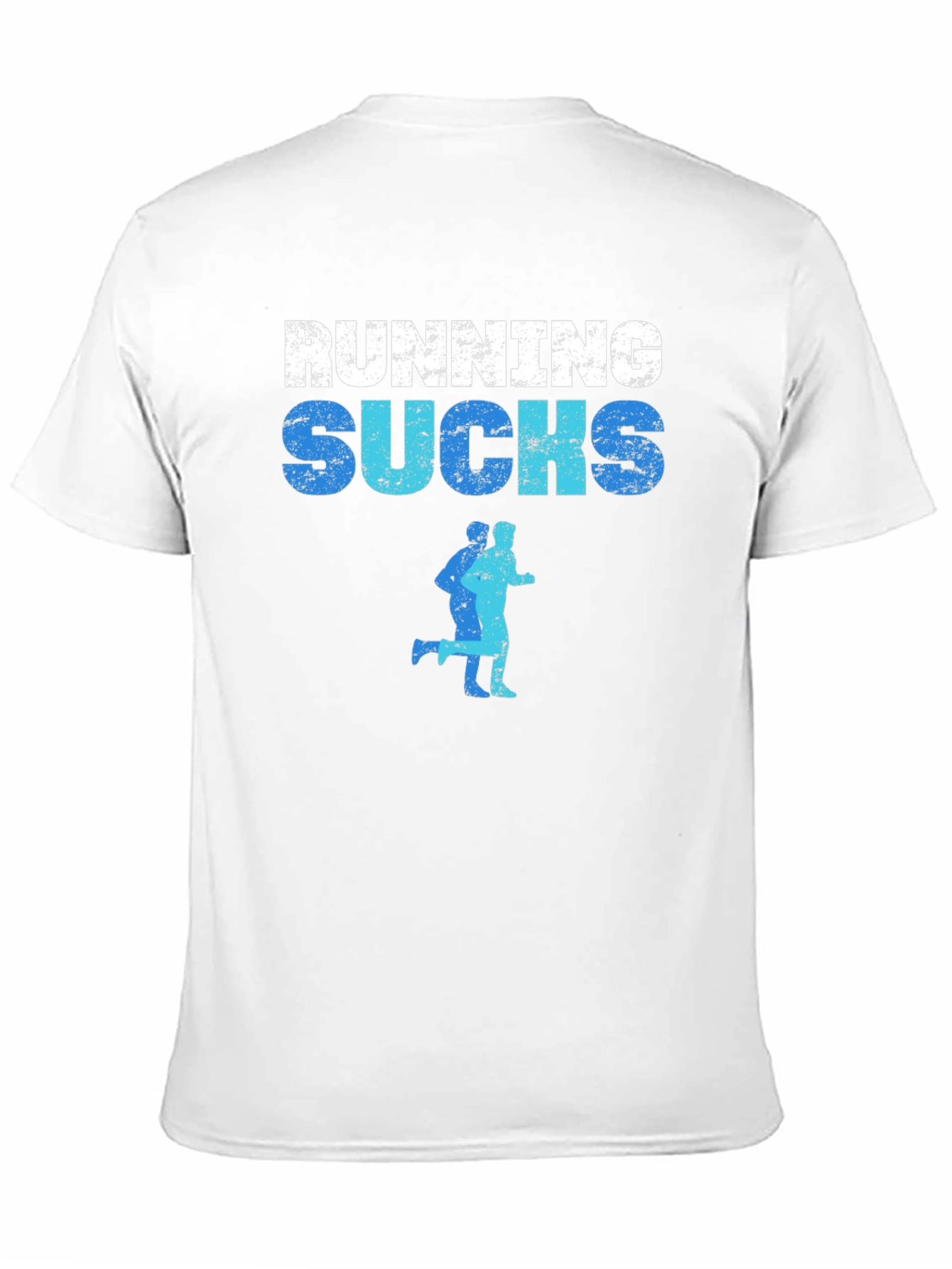 Running Sucks Graphic Tee - Comfortable Black T-Shirt