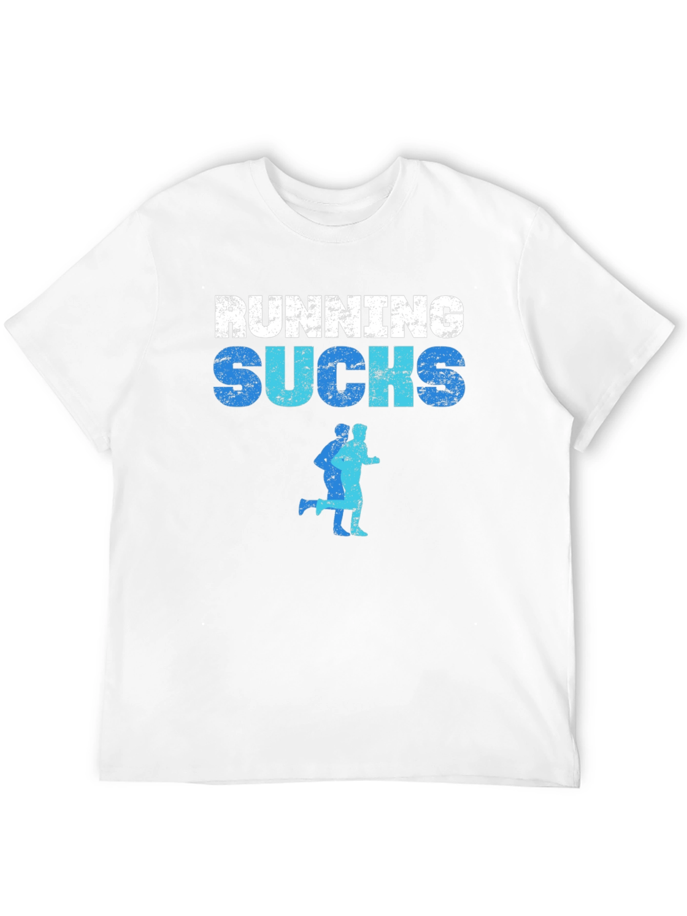 Running Sucks Graphic Tee - Comfortable Black T-Shirt