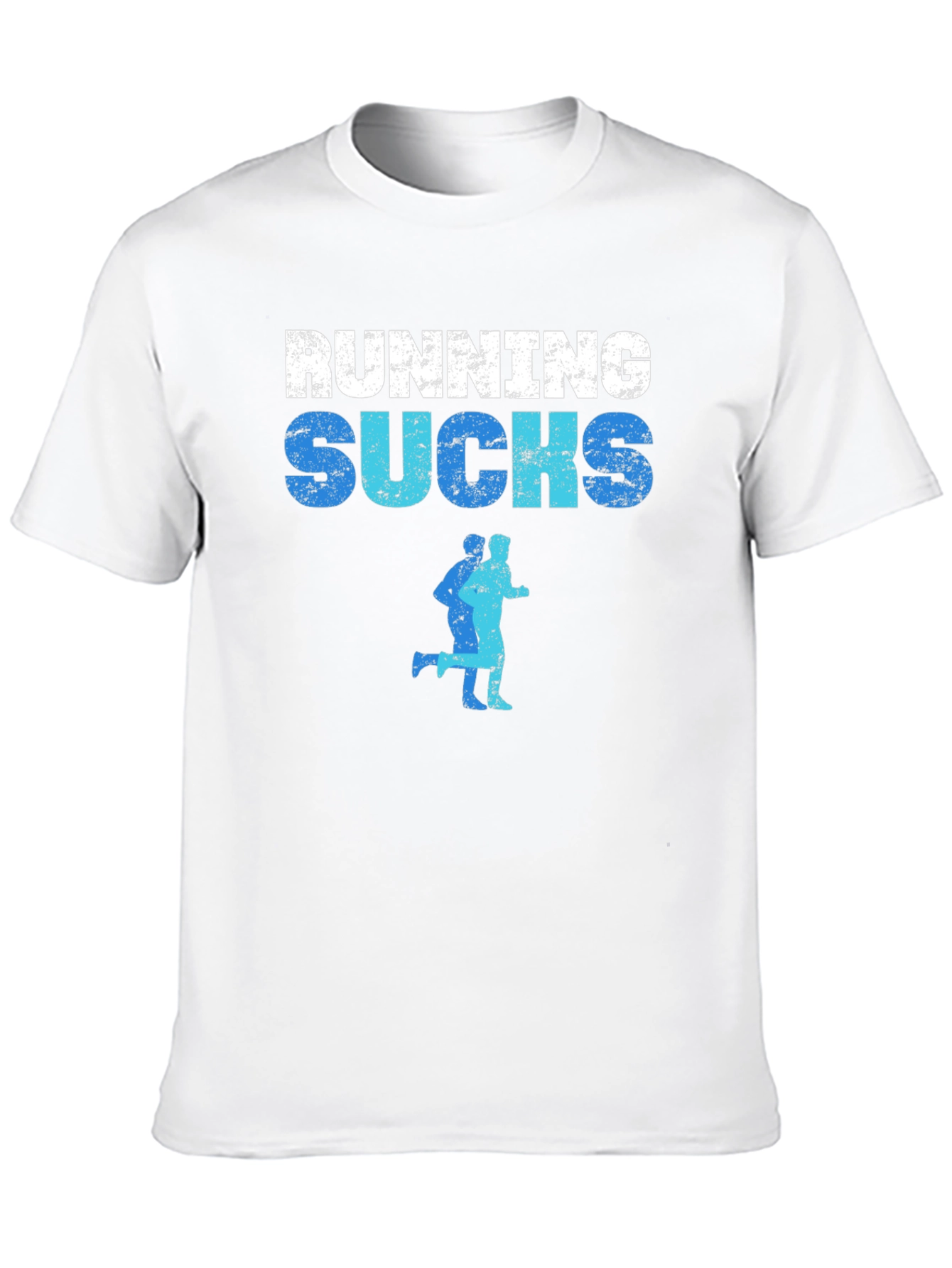 Running Sucks Graphic Tee - Comfortable Black T-Shirt