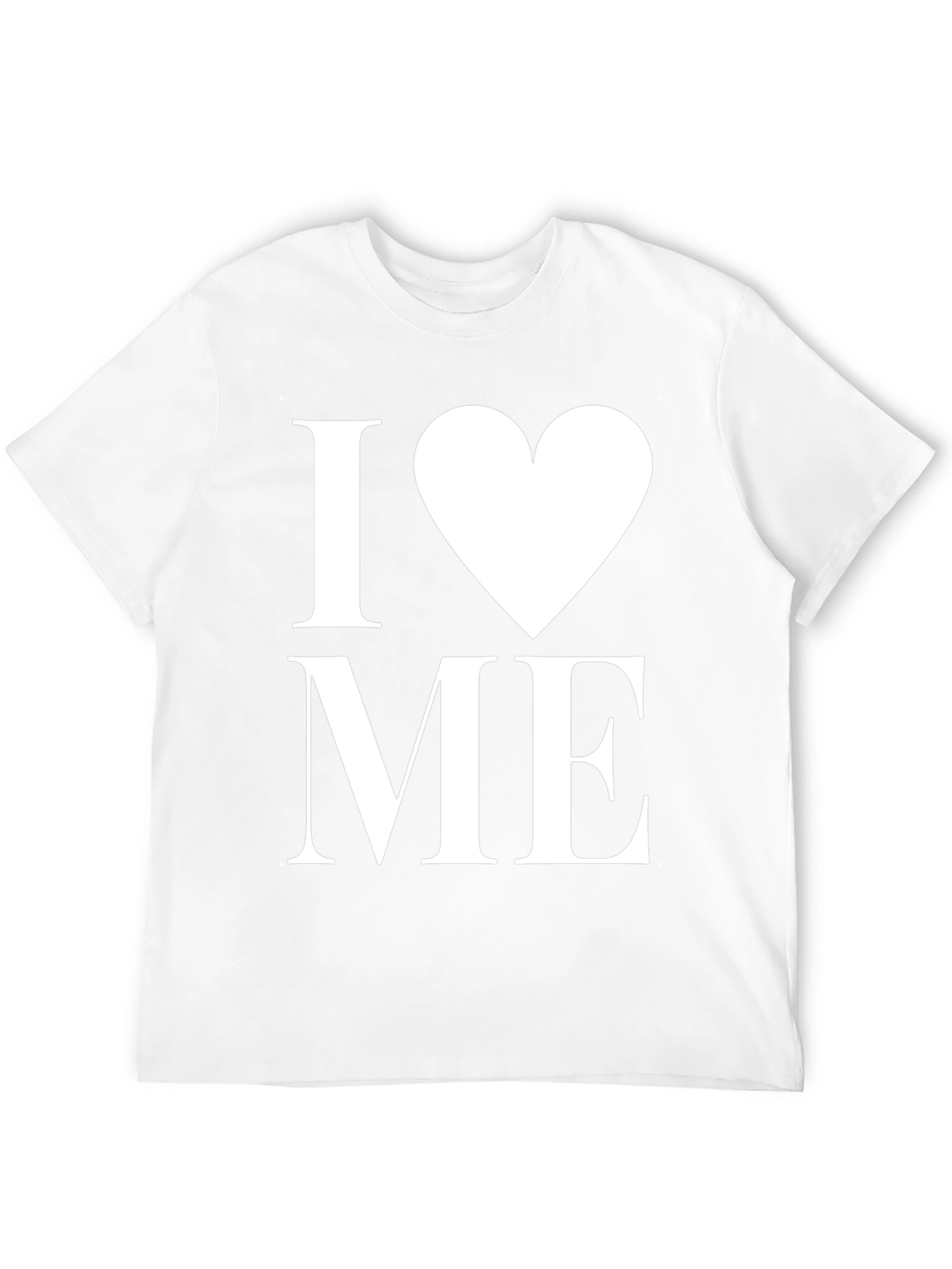 I Heart Me Black Tee - Love Yourself T-Shirt
