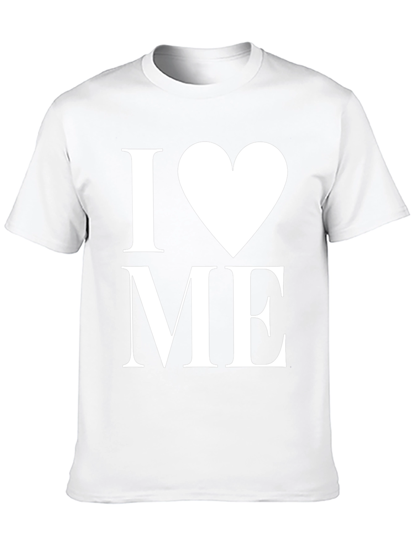 I Heart Me Black Tee - Love Yourself T-Shirt