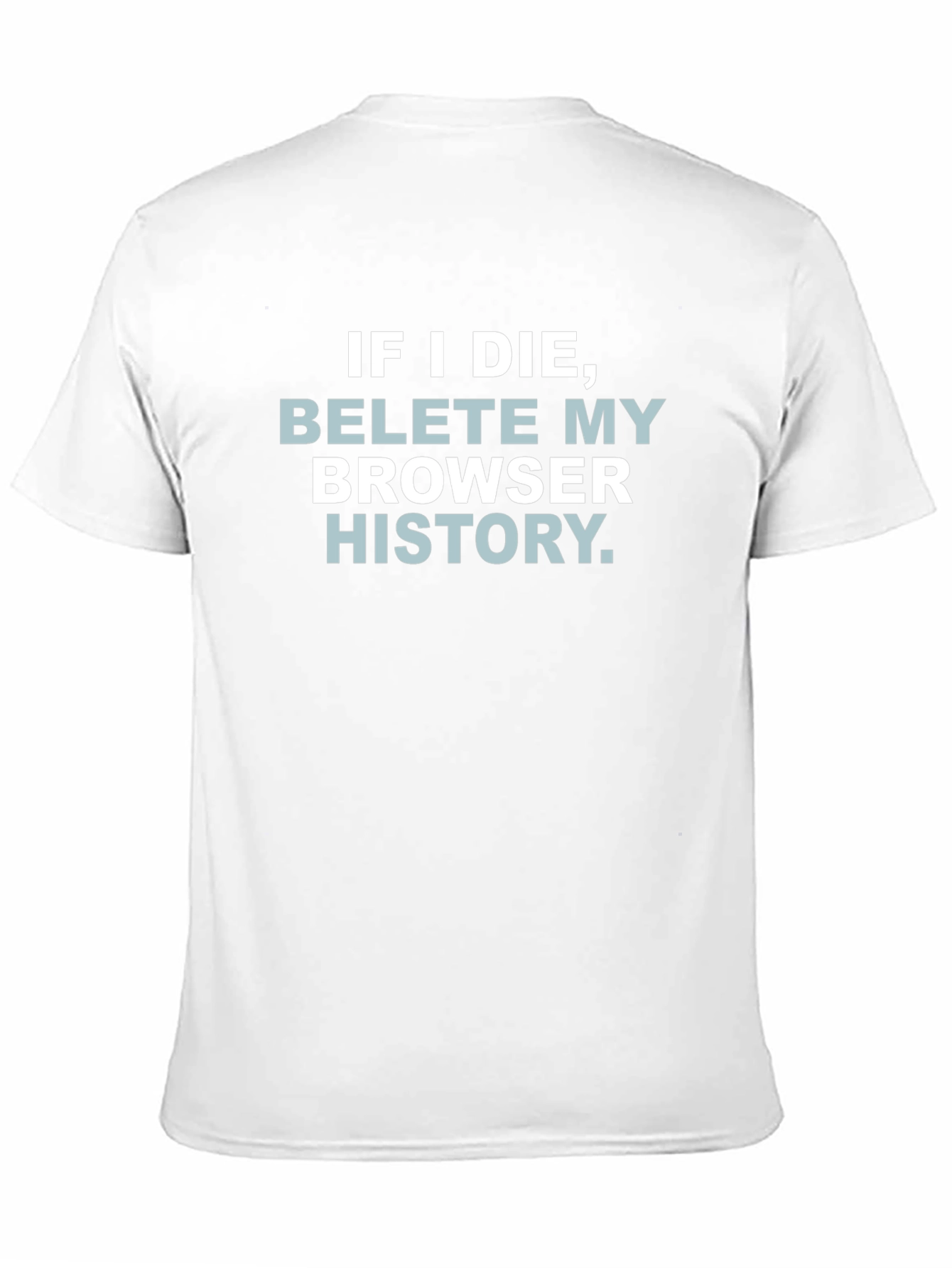 Delete Browser History Graphic Tee