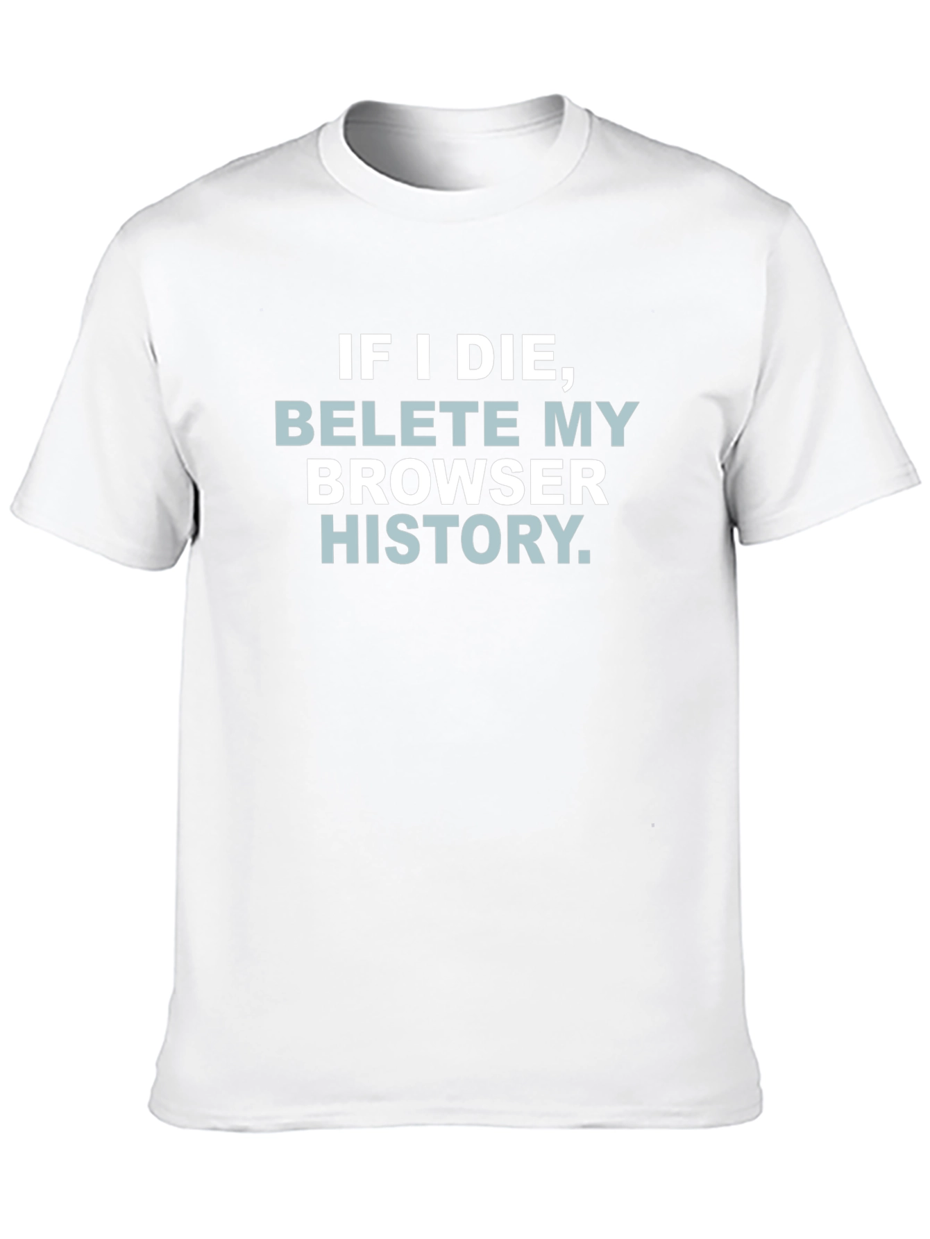 Delete Browser History Graphic Tee