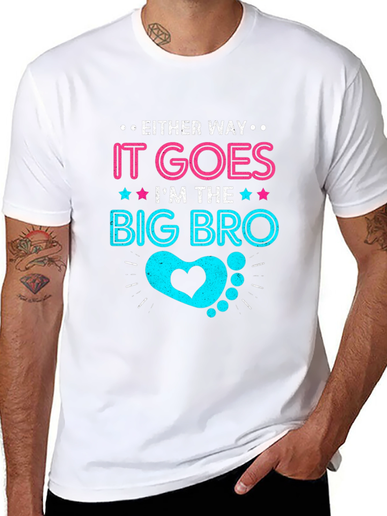 Big Bro Gender Reveal T-Shirt