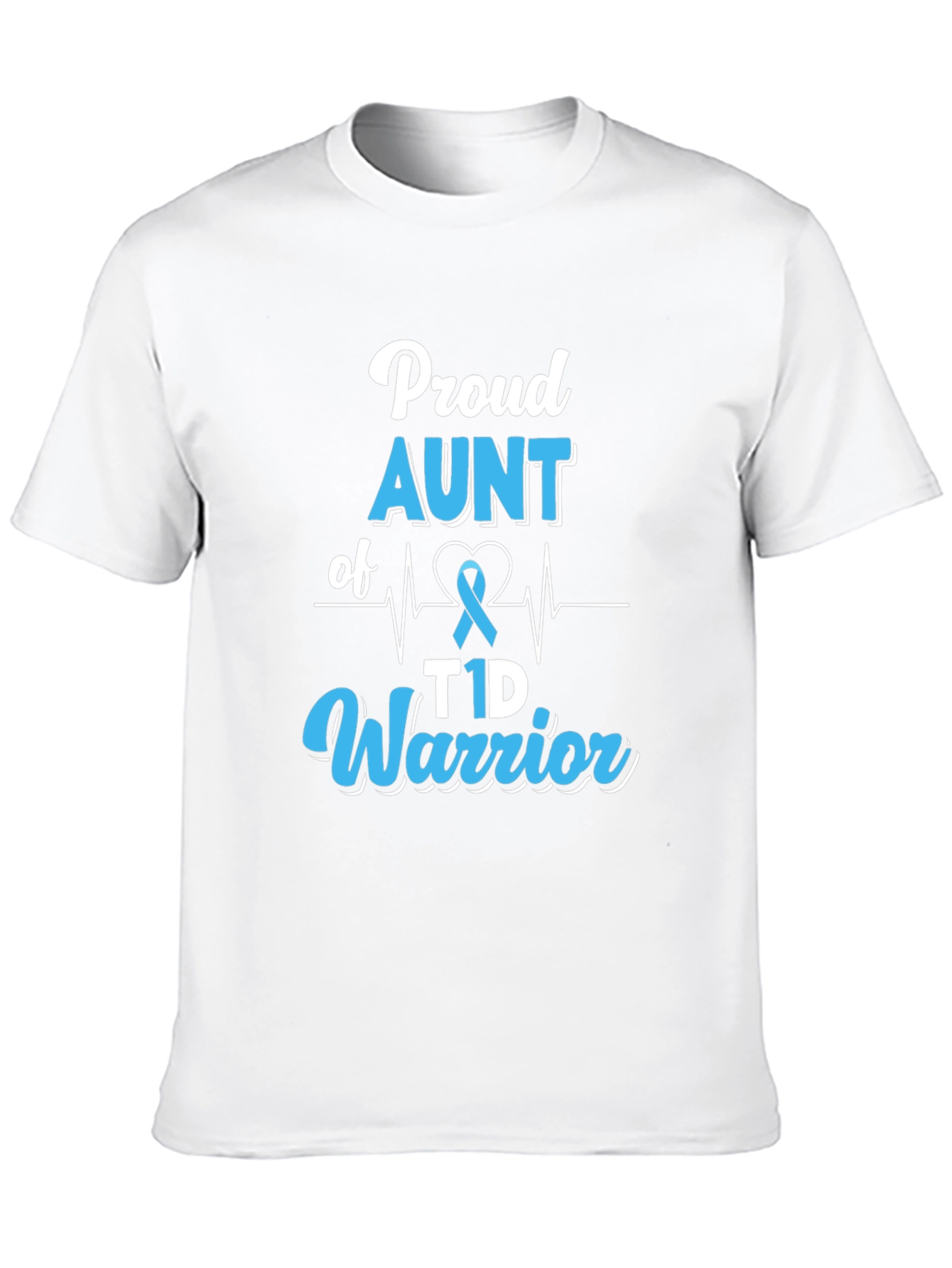Proud Aunt of T1D Warrior T-Shirt